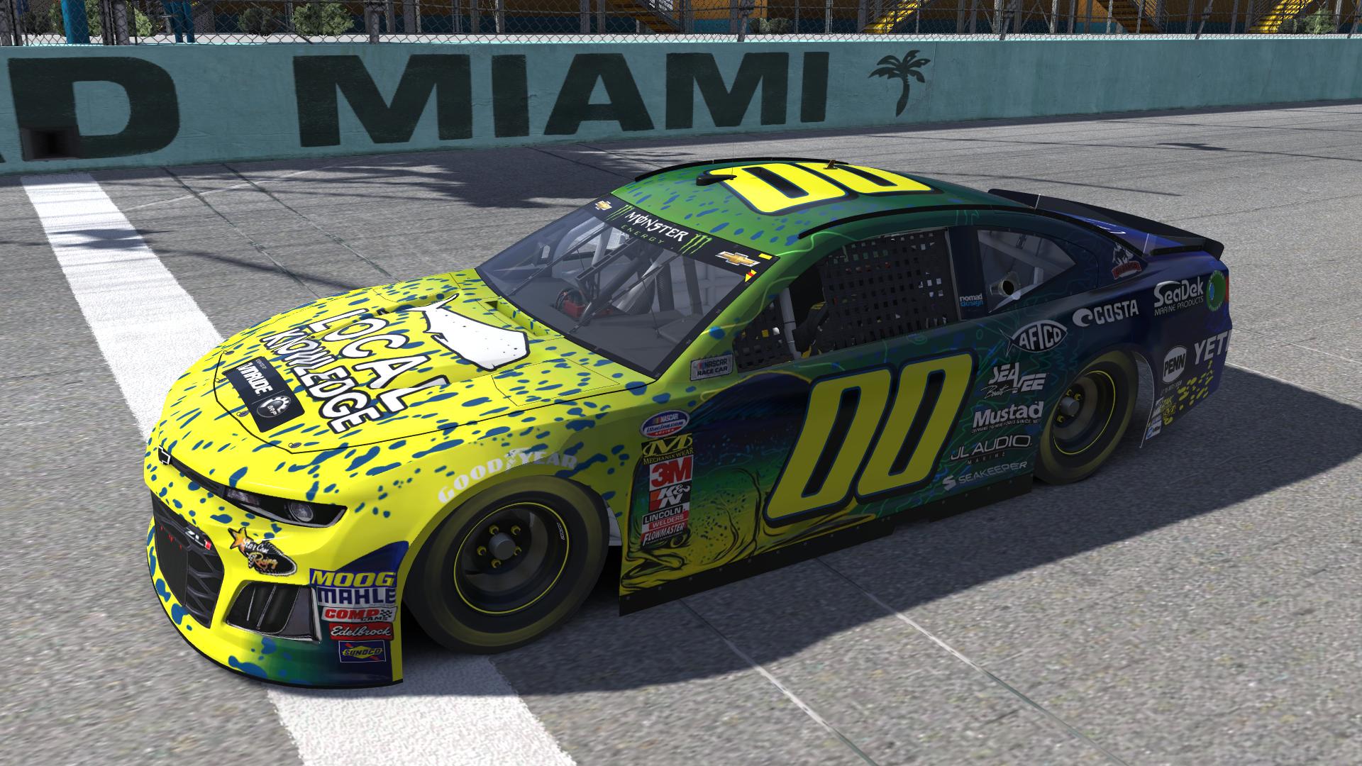 Preview of 2018 #00 Landon Cassill Local Knowledge Chevrolet Camaro by Marshall Newton