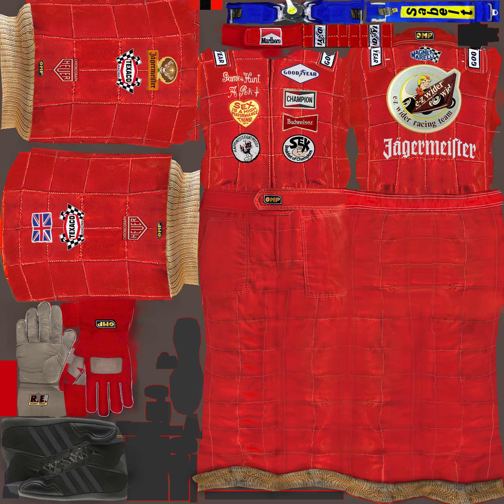 Preview of New James Hunt Suit by Rodney Evans