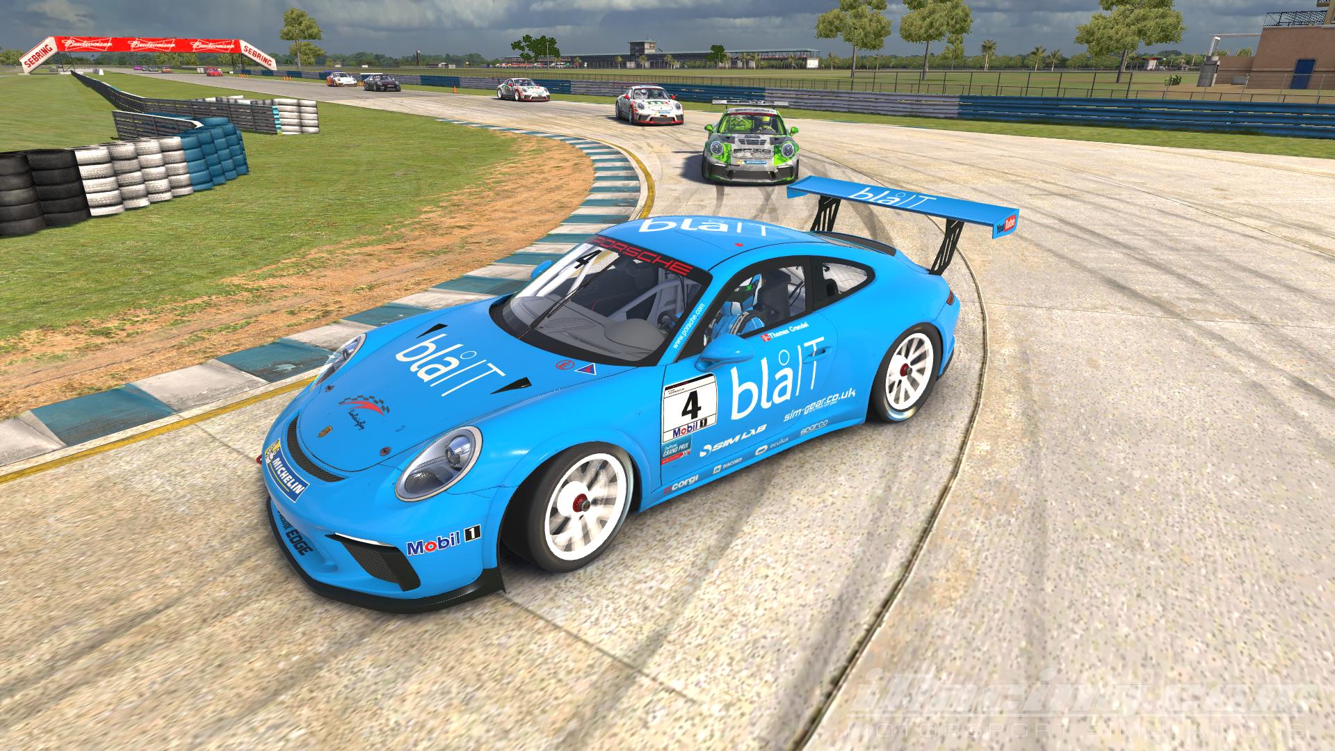 Preview of Porsche 911 Cup - blåIT by Thomas Grendel
