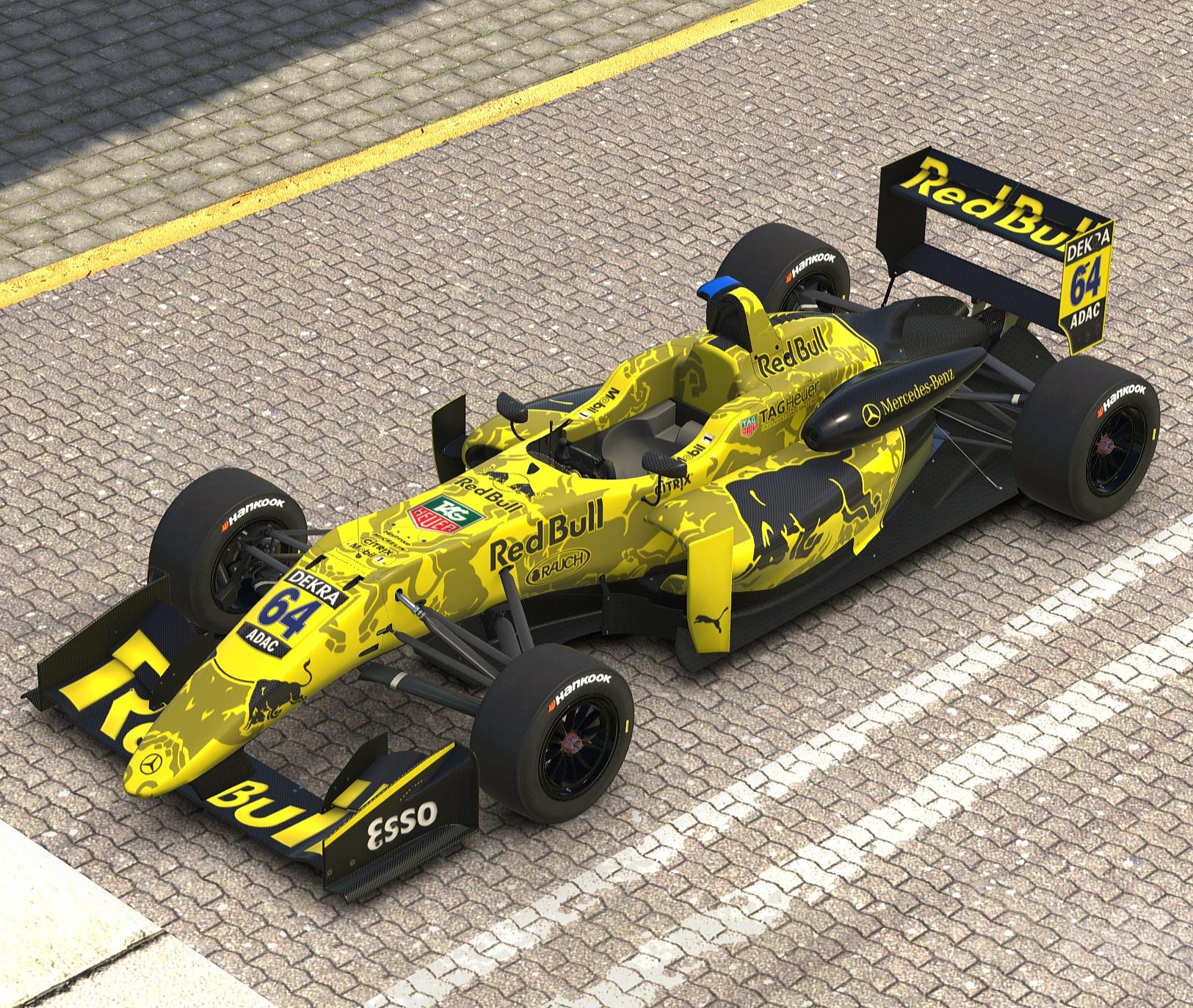 Preview of RedBull Dallara F312 F3 - Yellow by Robert JL Henry