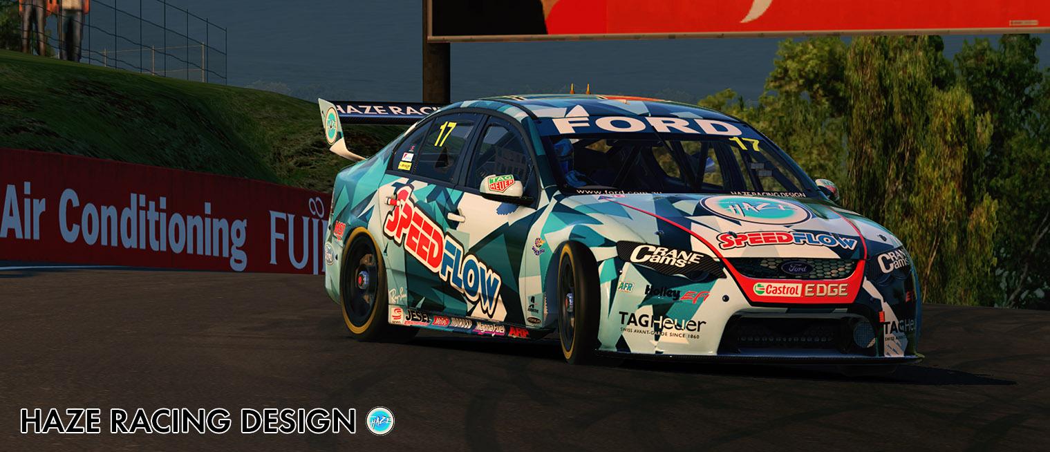 Preview of Ford FG V8 Supercar Haze Racing Design 2019 by Simon H.