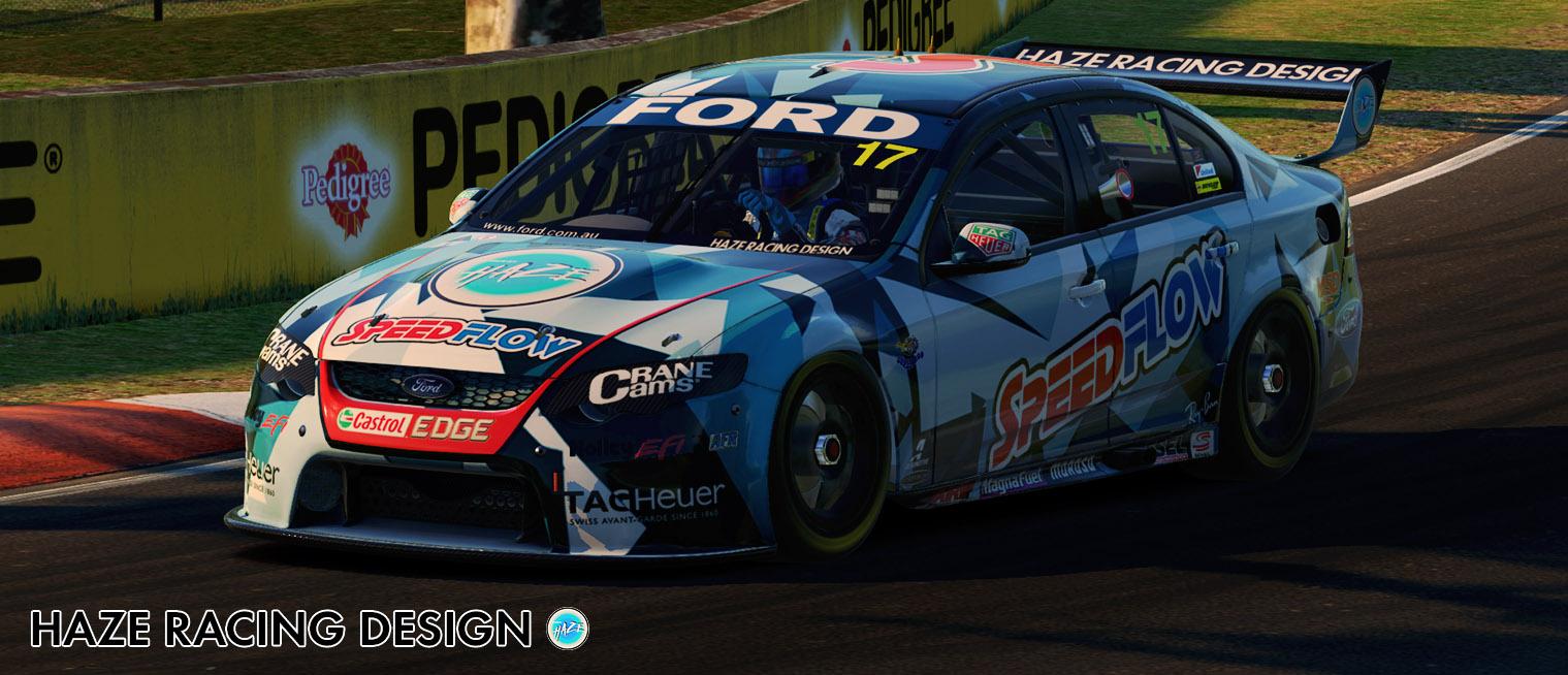 Preview of Ford FG V8 Supercar Haze Racing Design 2019 by Simon H.