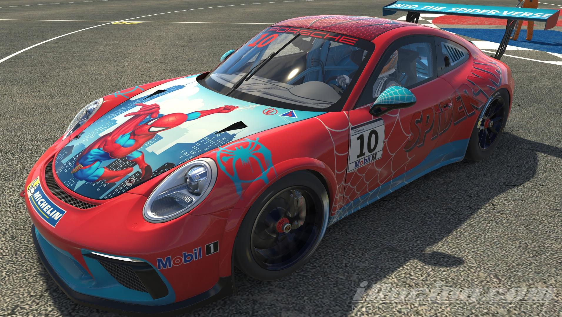 Preview of spiderman porsche 911 gt3 by Chris Bull