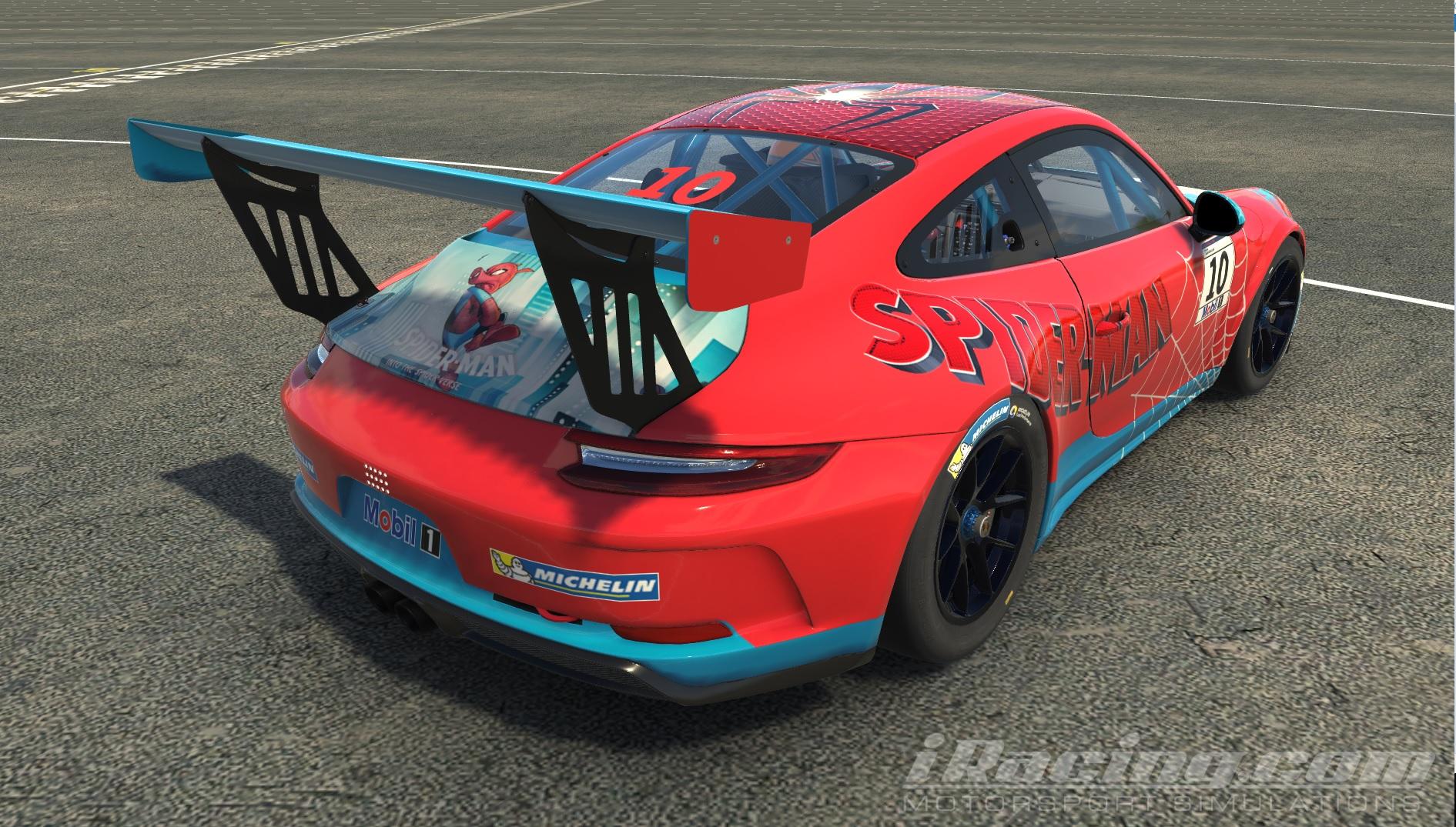 Preview of spiderman porsche 911 gt3 by Chris Bull