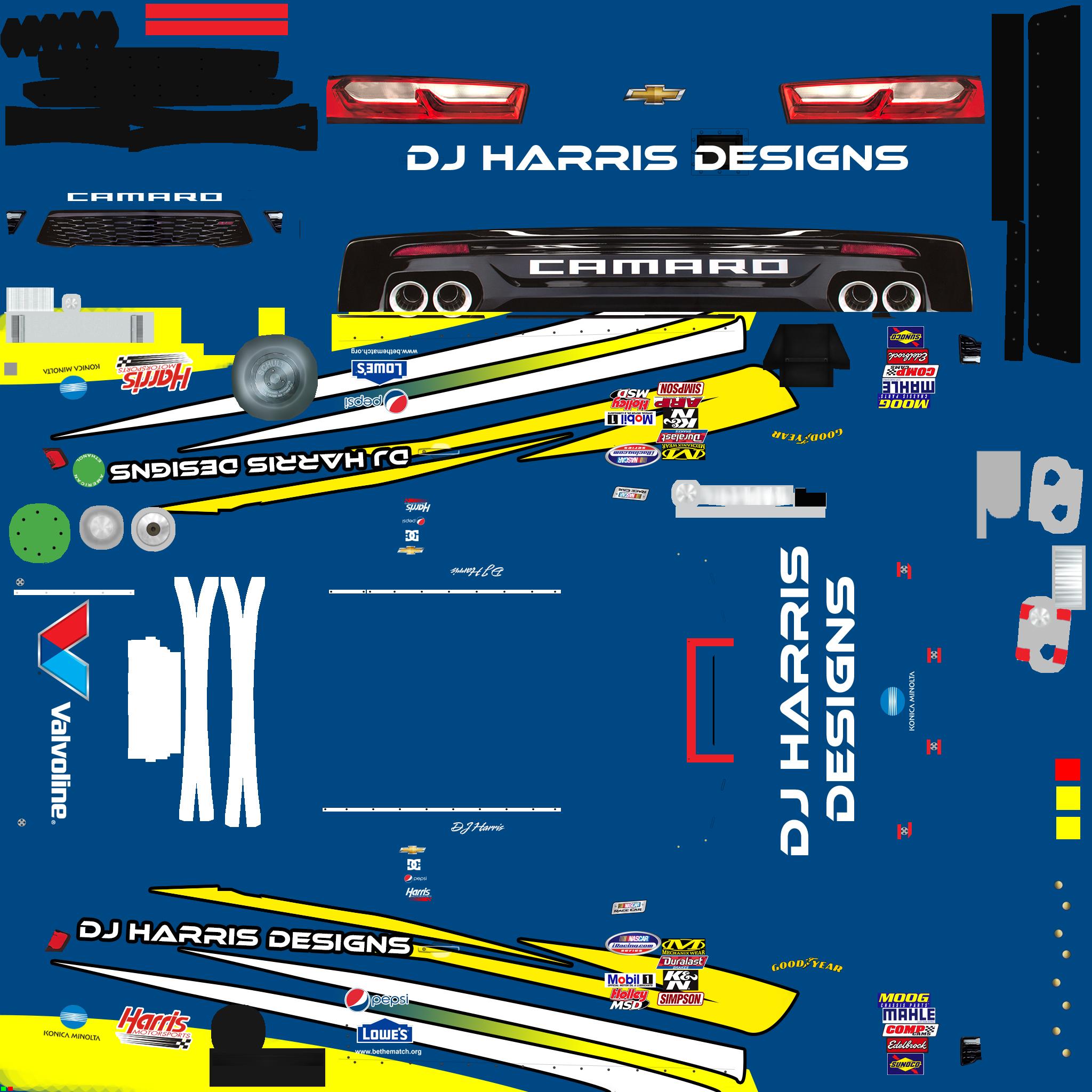 Preview of DJ Harris DJ Harris Designs "Blue" by Darrel Harris