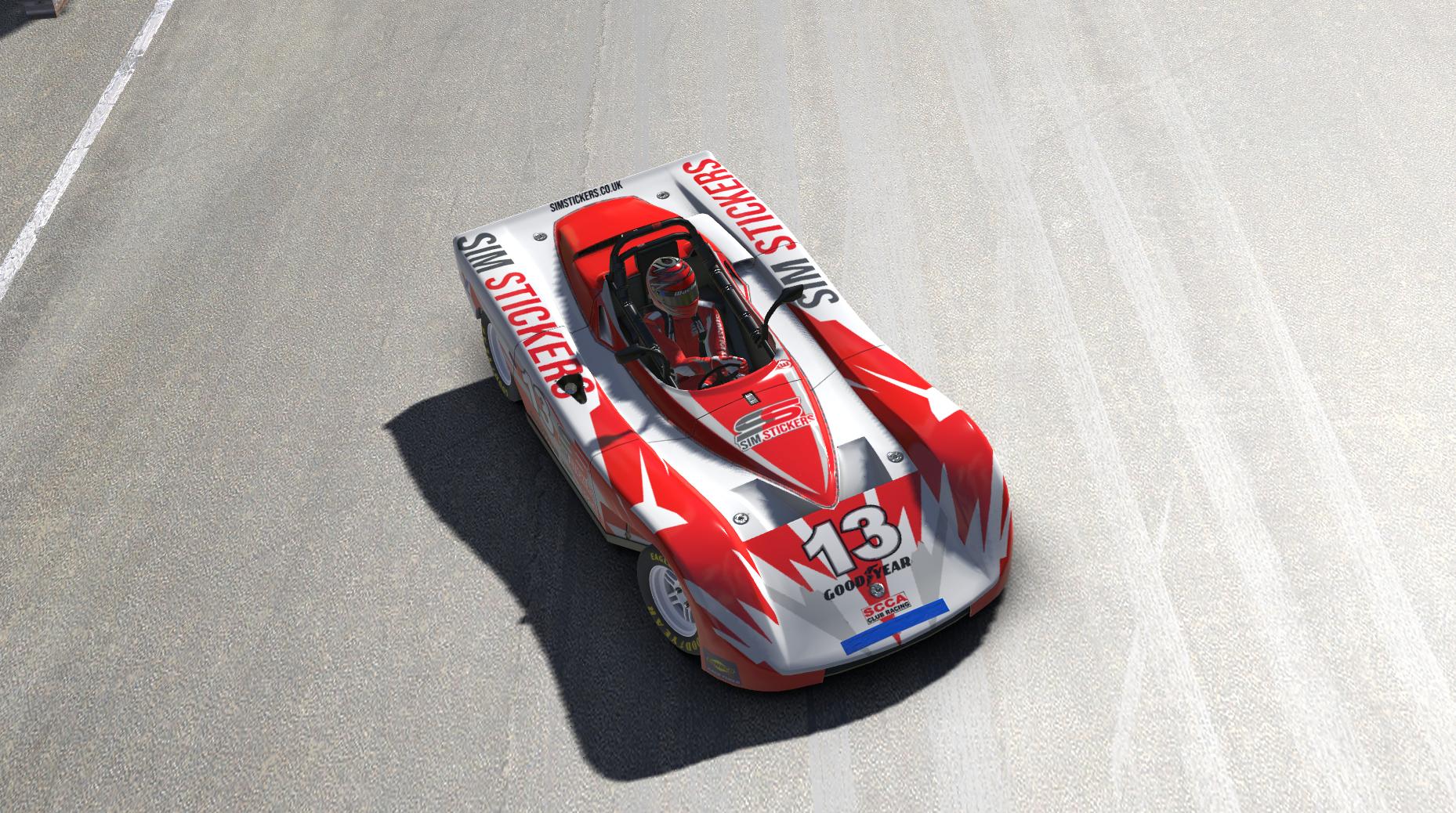 Preview of Spec Racer Sim Stickers wayne by Paul Godden2