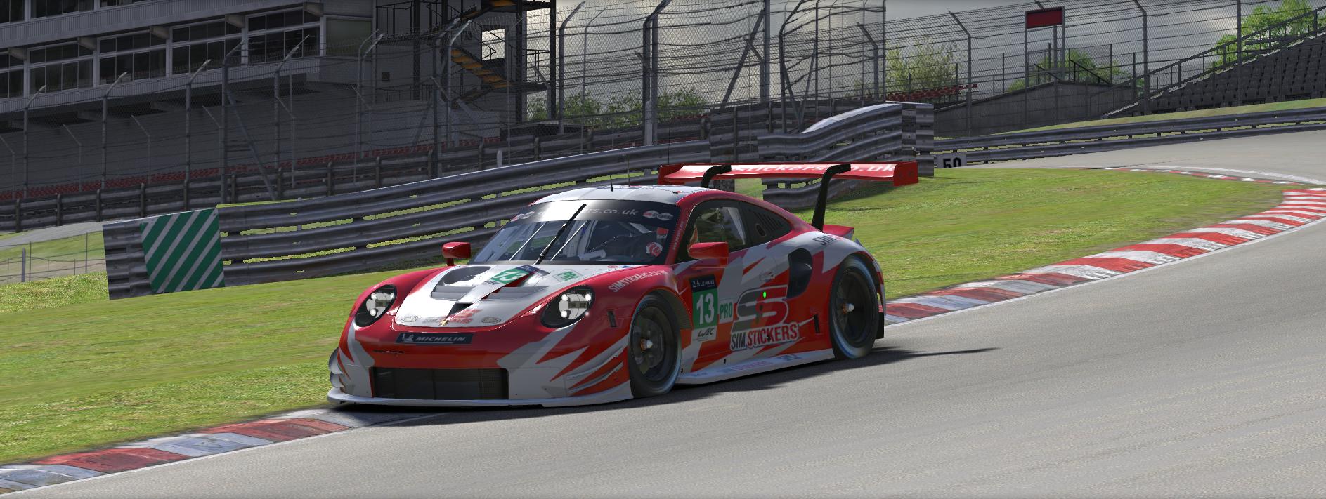 Preview of Porsche 911 RSR simstickers by Paul Godden2
