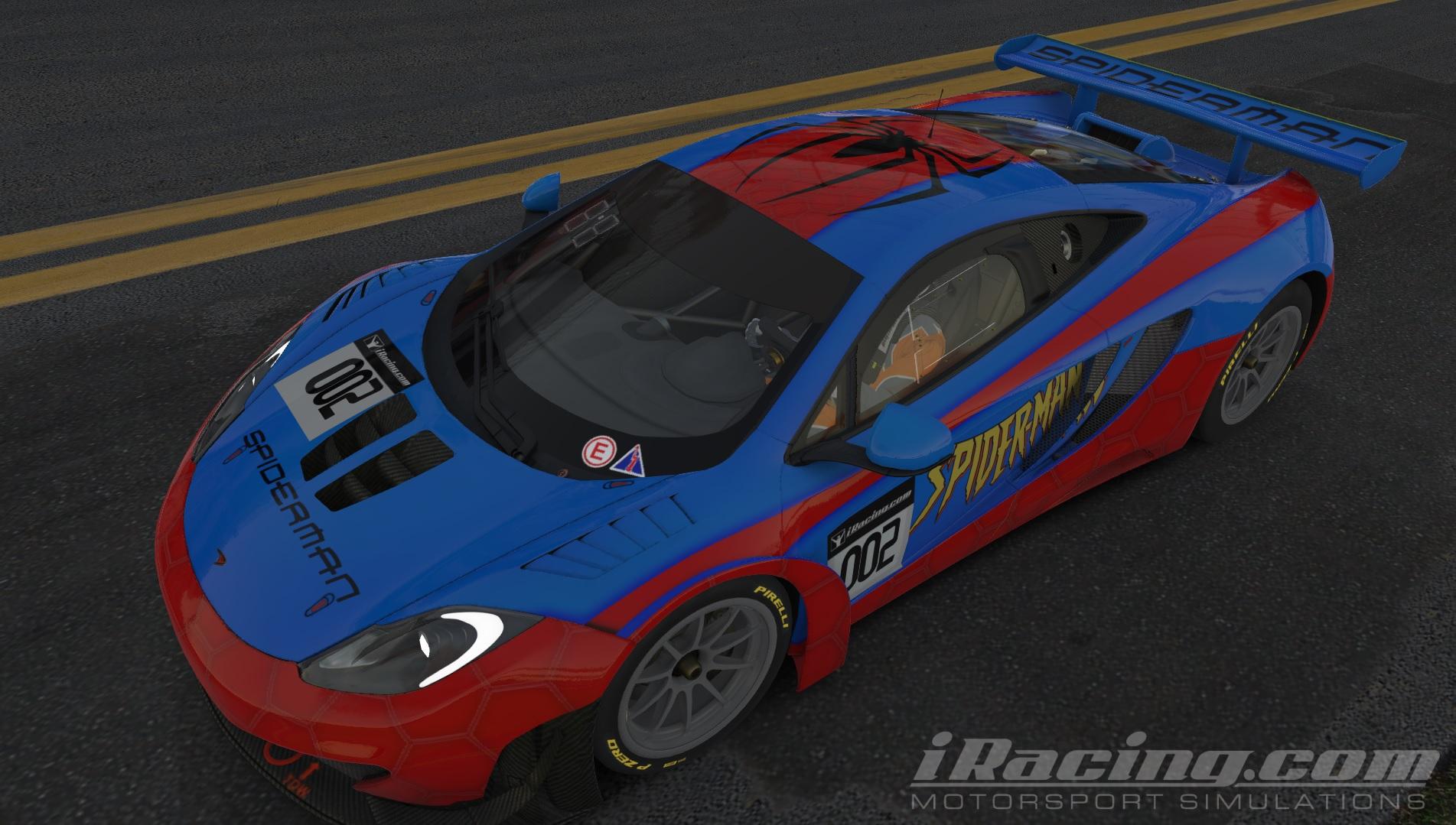 Preview of Mclaren MP4 Spiderman by Chris Bull