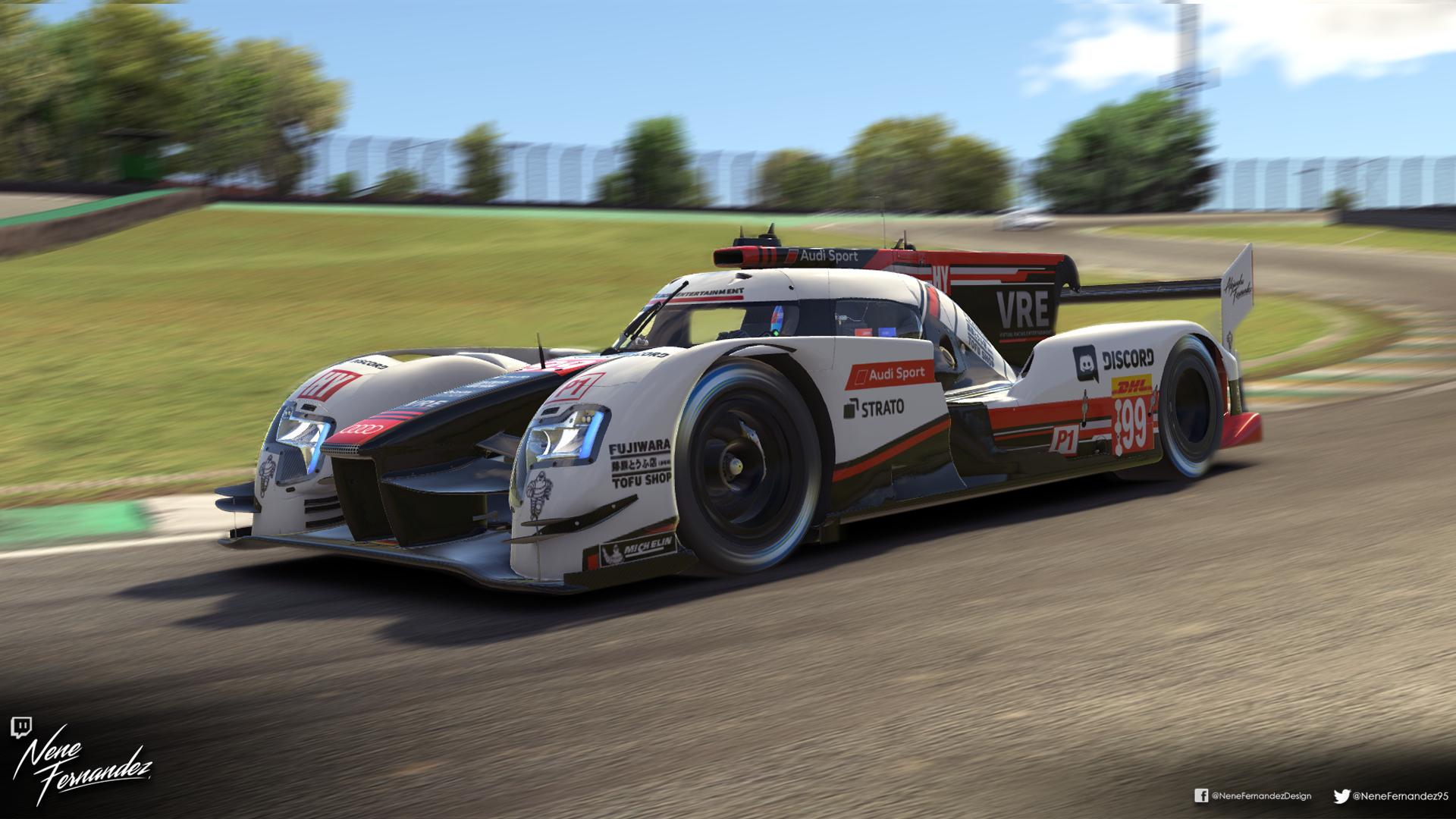 Preview of VRE Audi R18 - Red by Alejandro Fernandez Vega