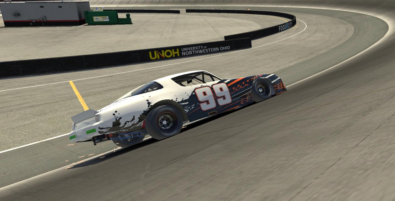 Preview of White, Black and Orange Street Stock by Clay Thompson