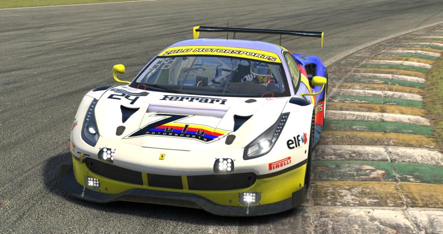 Preview of Zulu Ferrari GT3 Yellow by Kevin Vollmar