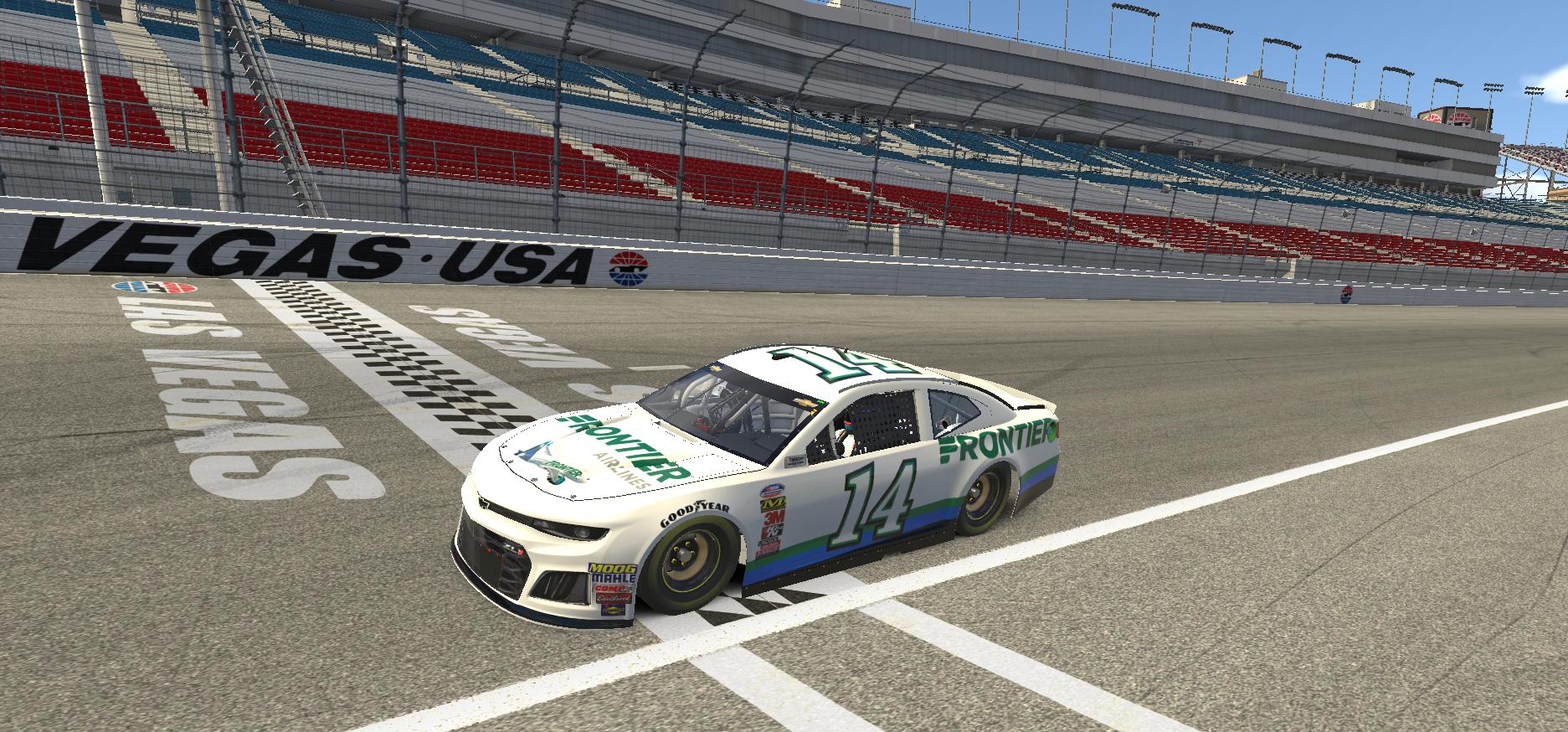 Preview of Frontier Airlines custom car by Jackson Steiner