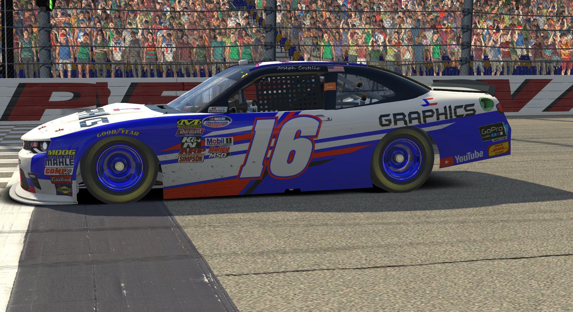 Preview of JC Grpahics Xfinity car by Joseph Costello