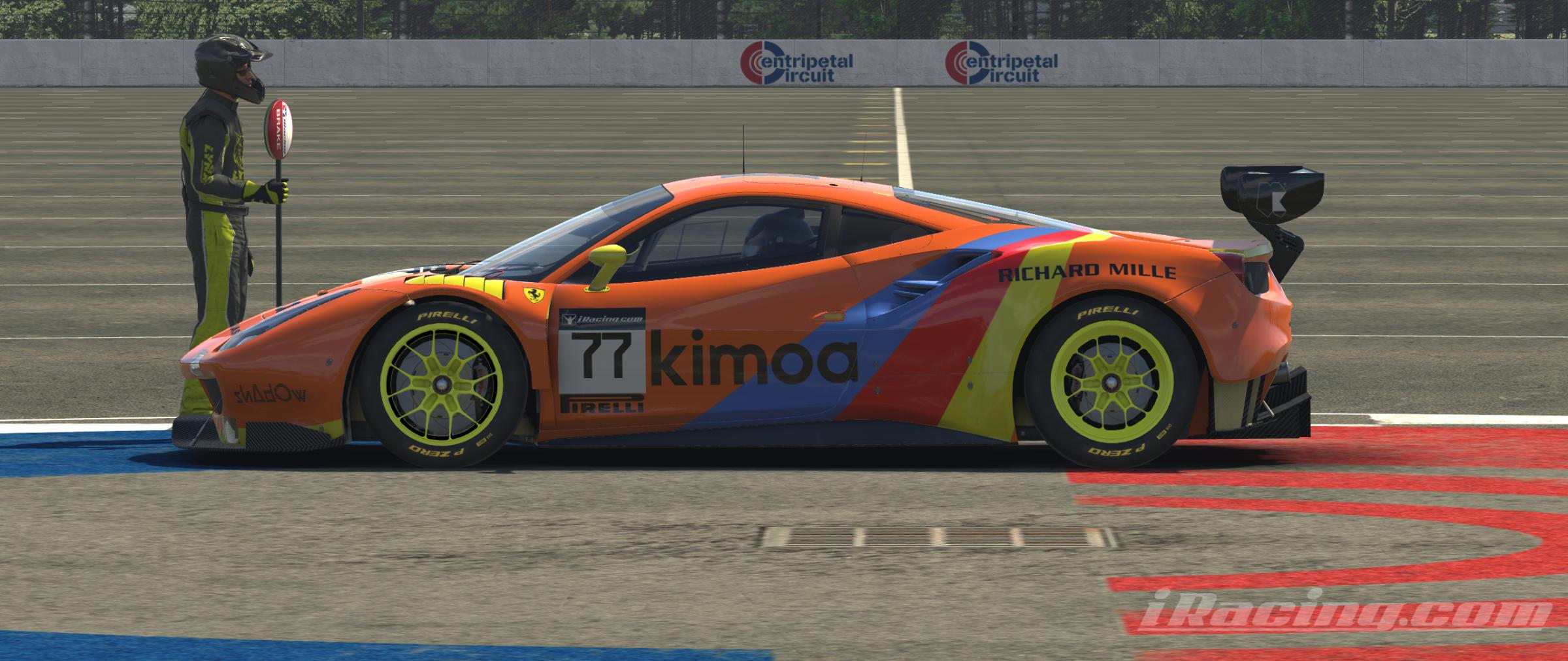 Preview of Ferrari 488 GT3 KIMOA EDITION by Daniel Lema