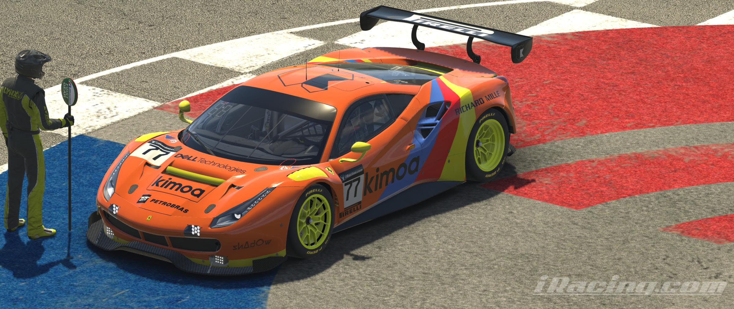 Preview of Ferrari 488 GT3 KIMOA EDITION by Daniel Lema