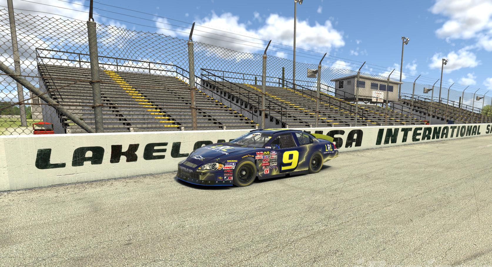 Legends Racing League K&N paint scheme by Malachi Drake - Trading Paints