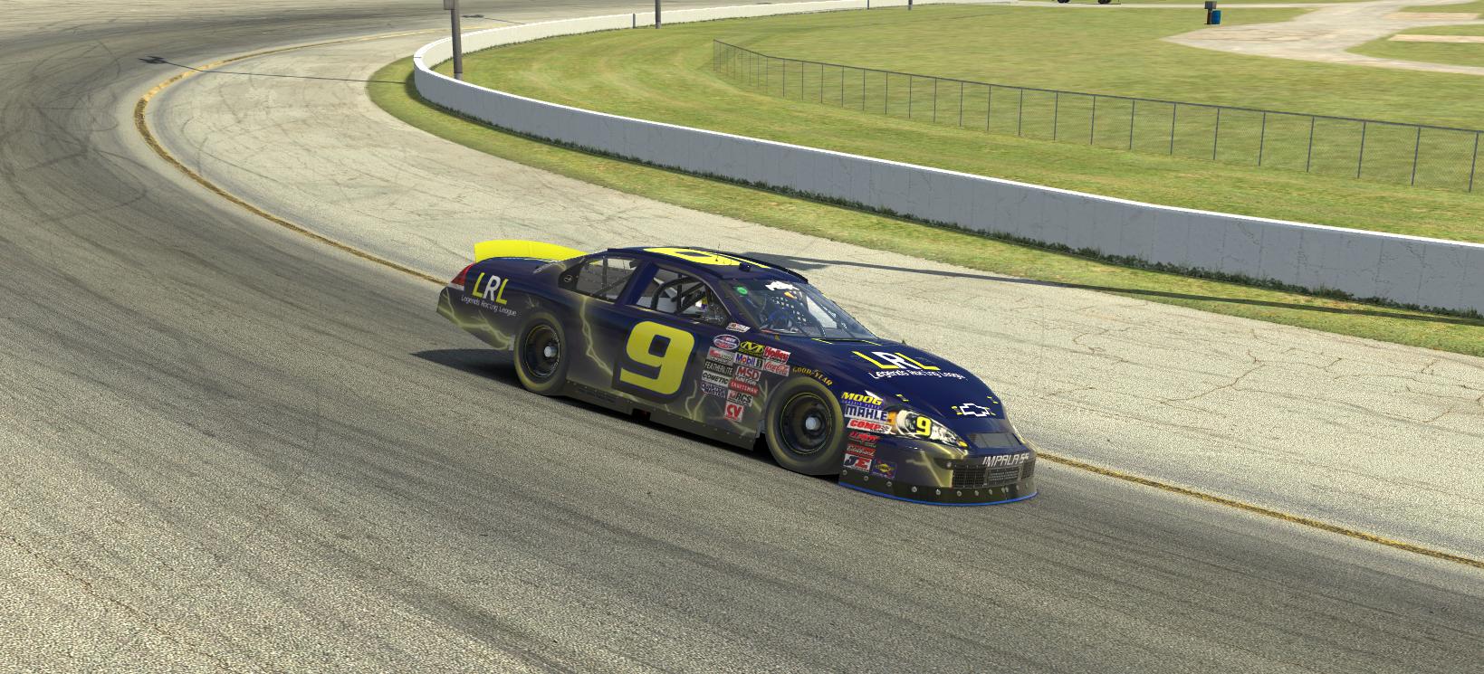 Legends Racing League K&N paint scheme by Malachi Drake - Trading Paints