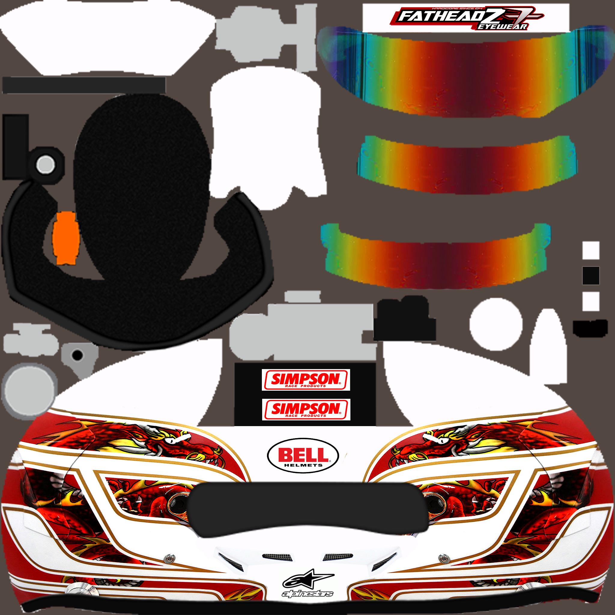 Preview of White/Red Dragon  by Rodney Evans