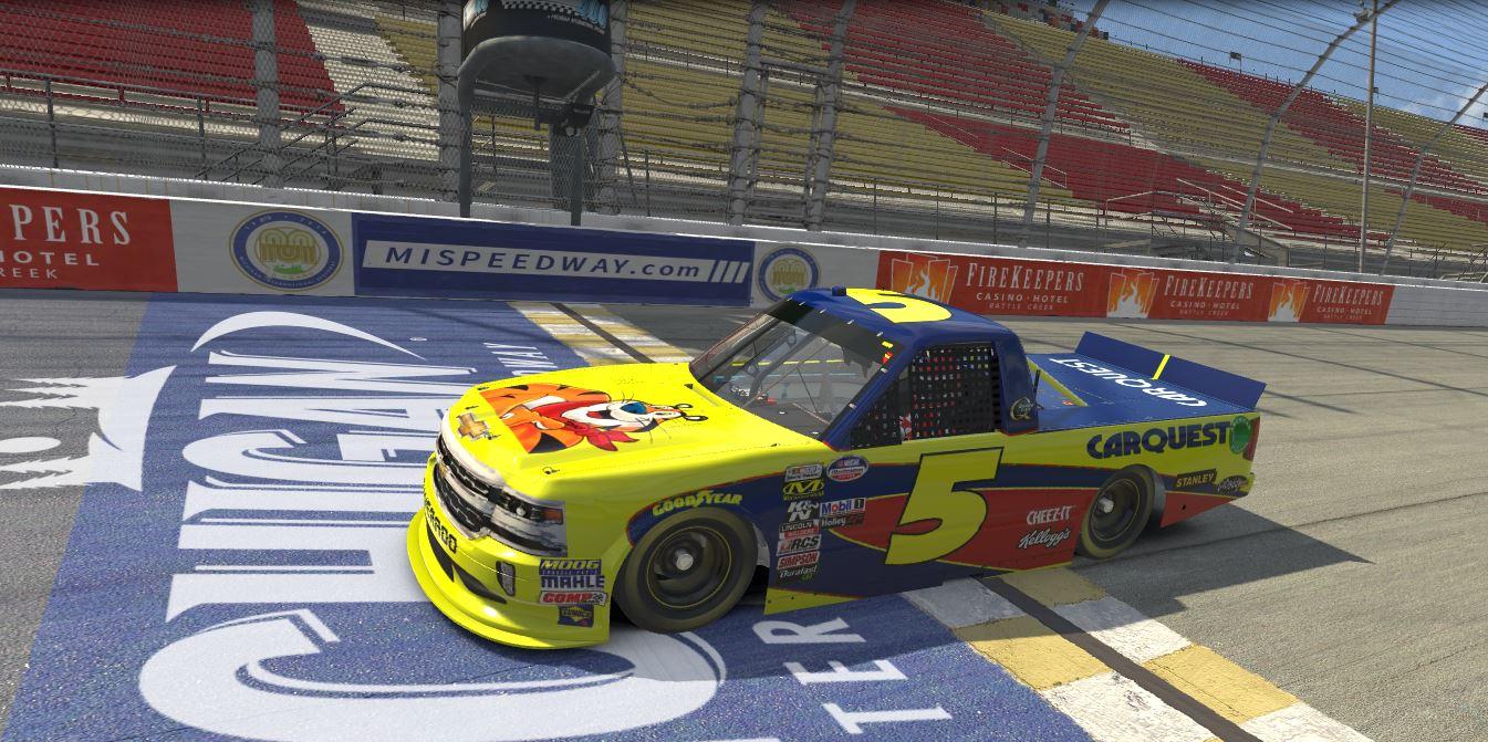 NCWTS Kelloggs/Carquest Silverado by Jacob Winter Trading Paints