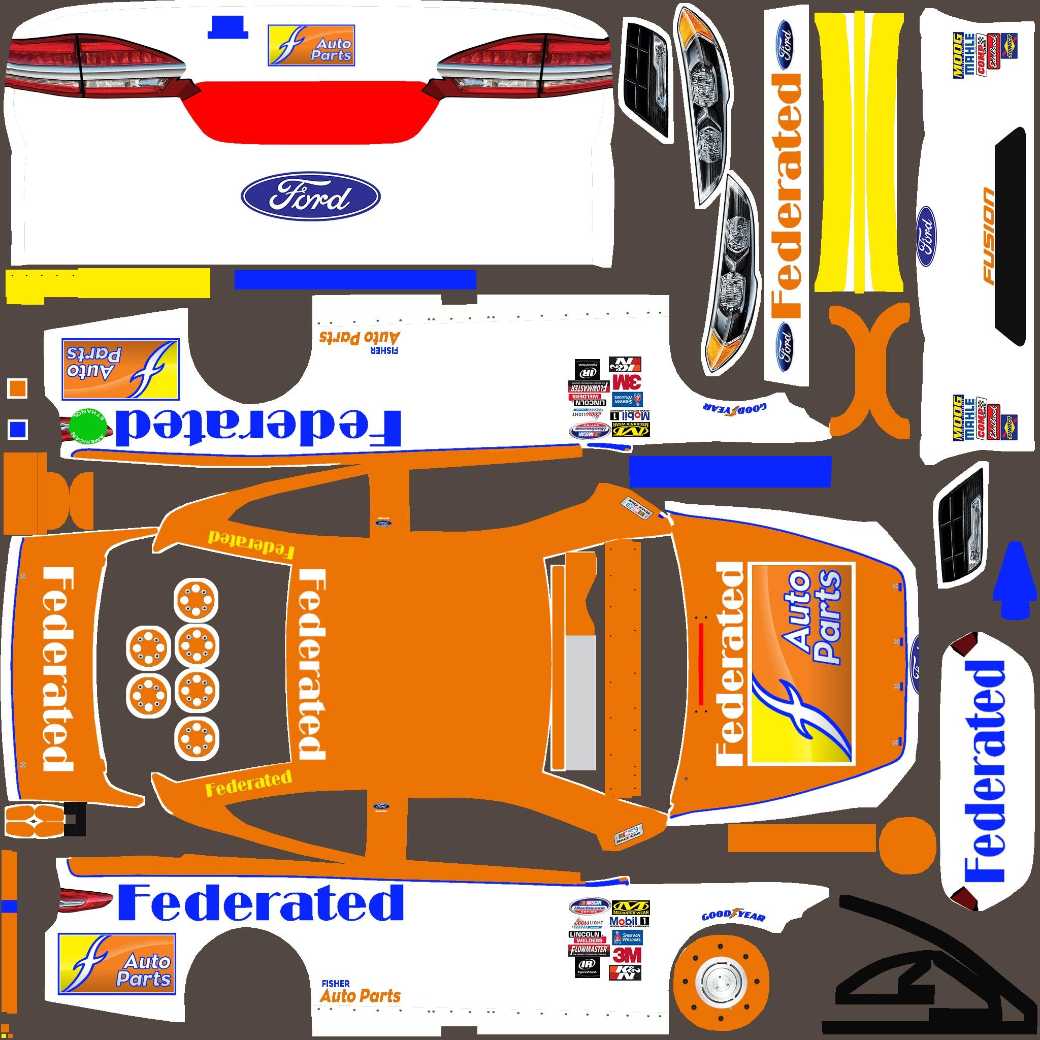 Preview of Federated Auto Parts Ford Fusion by JW Salyers