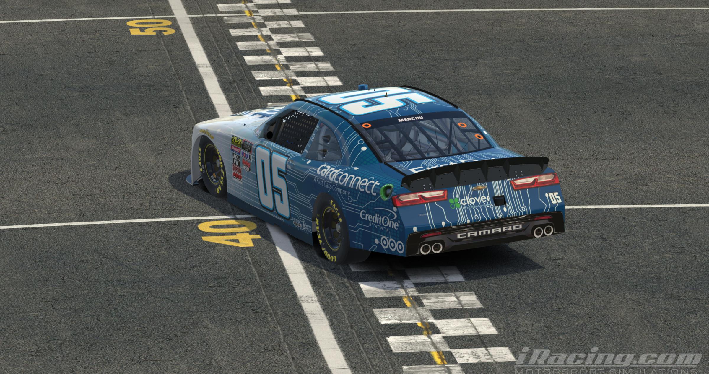 Preview of Kyle Larson First Data -2017  by Jackson Menchu