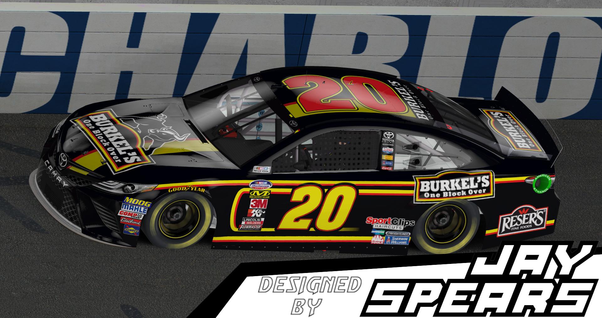 Burkels One Block Over Camry by Jay Spears - Trading Paints