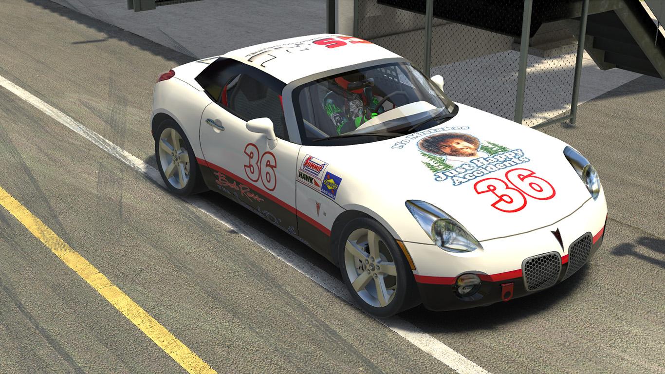 GSRC Le Mess Bob Ross Racing Slowstice by Art P. - Trading Paints