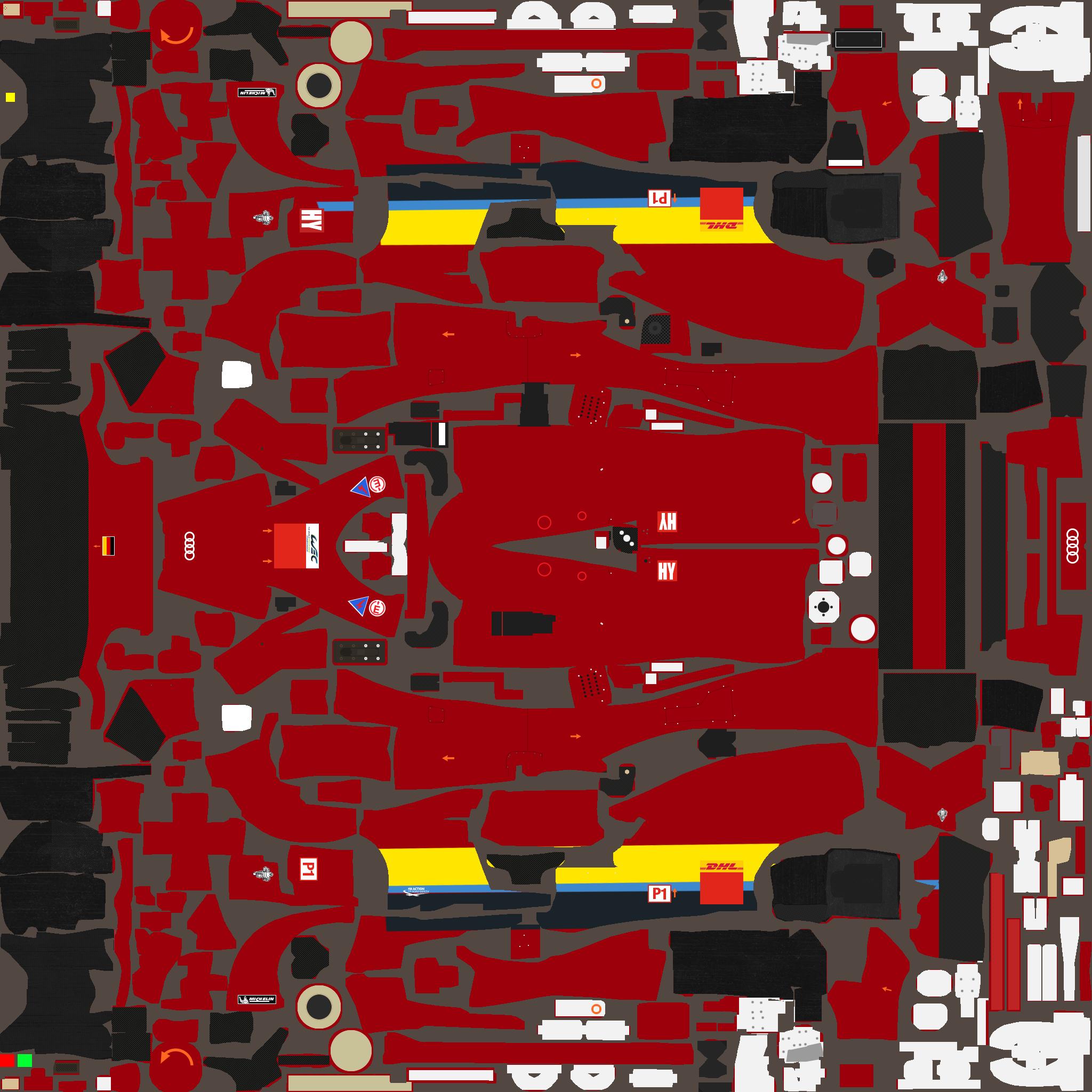 Preview of Audi R18 Deep Eddy Racing RED by Chris Uglietta