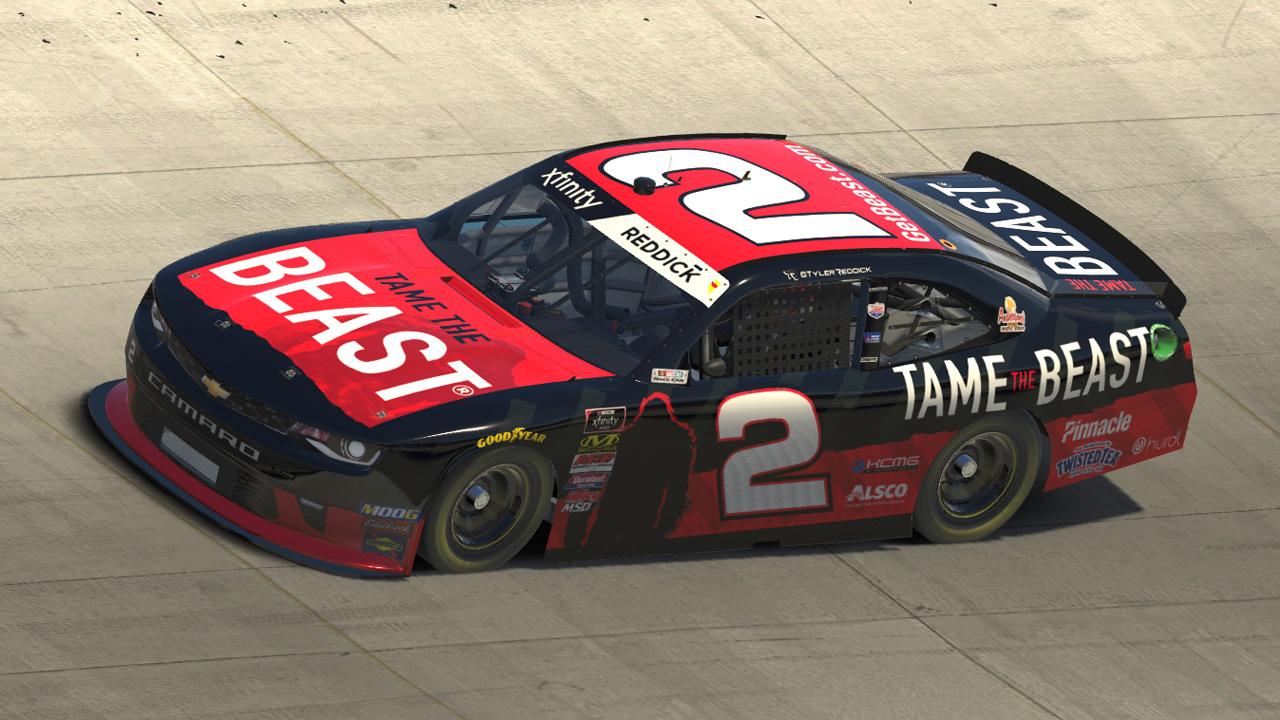 Preview of 2019 Tyler Reddick Tame The Beast Xfinity Camaro by Michael DiPasquale