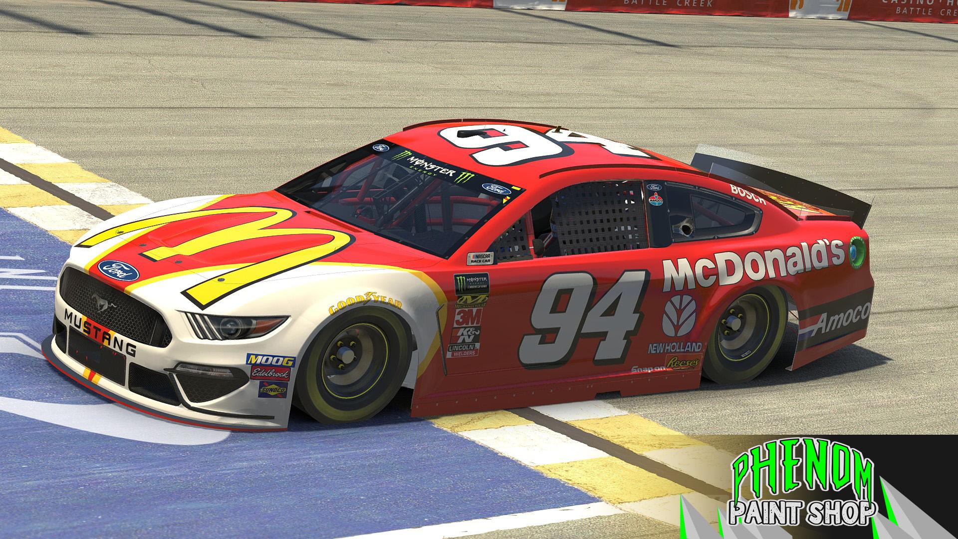 1996 Bill Elliott McDonalds NUMBERED by Tony Hilbrands - Trading 
