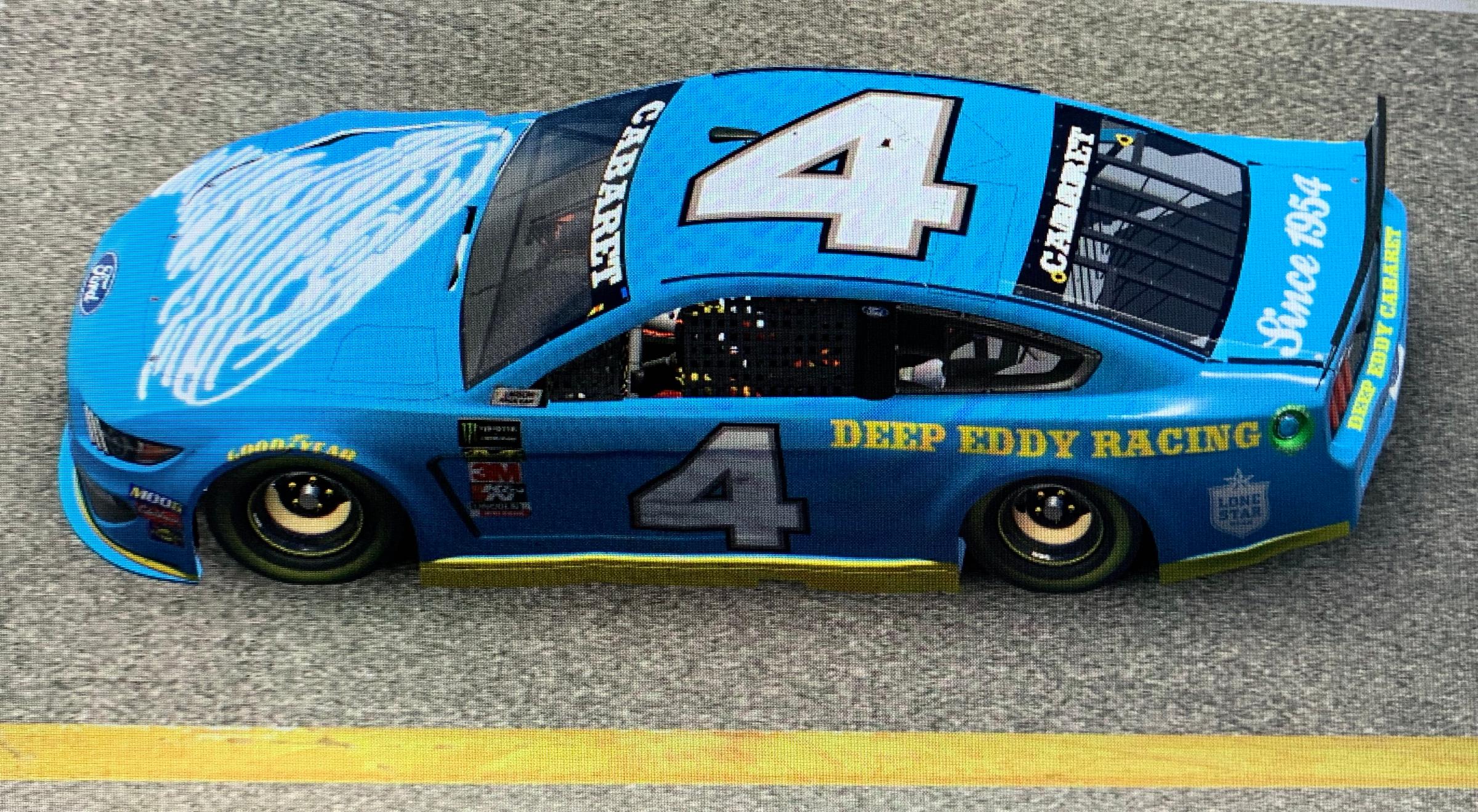 Deep Blue Racing Deep Eddy Racing Ford Mustang Gen 6 BLUE by Chris Uglietta - Trading Paints