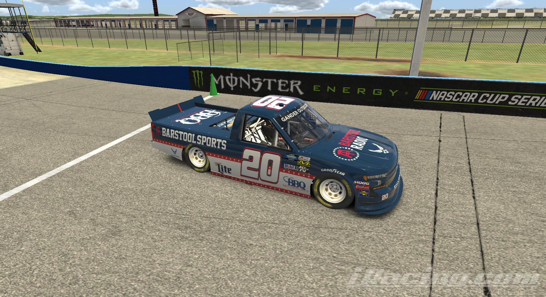 Barstool Sports Chevy Silverado by Brandon J Minto Trading Paints