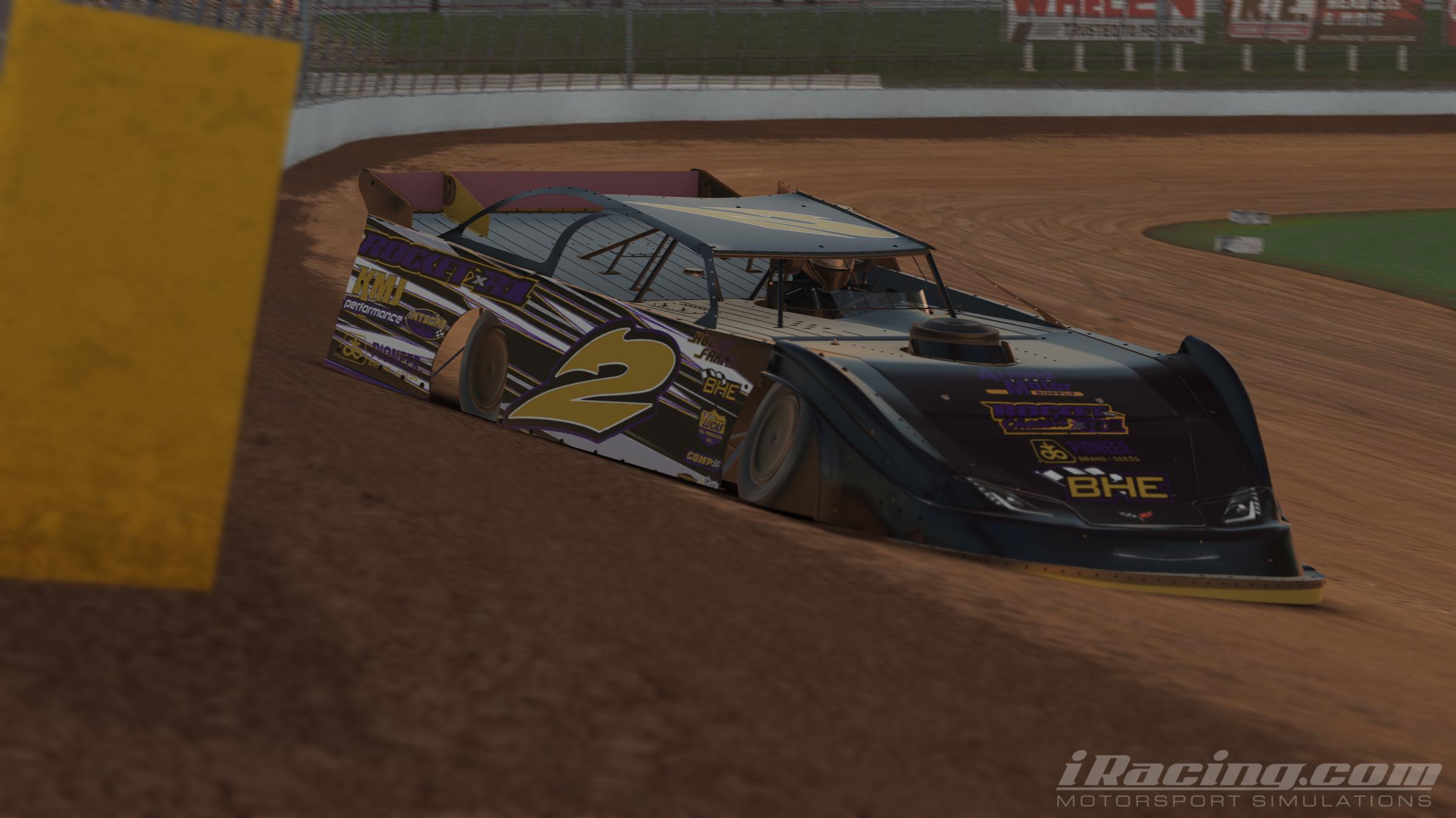 Preview of Purple and Black Late Model(no numbers) by Jace Kelchen