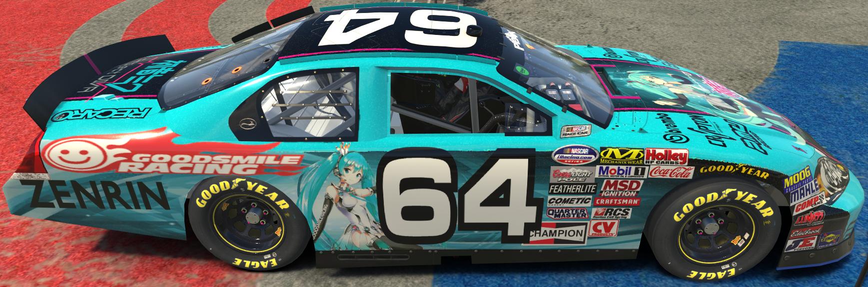 Preview of Goodsmile Racing Hatsune Miku K&N Impala (Teal) by Brandon Dollar