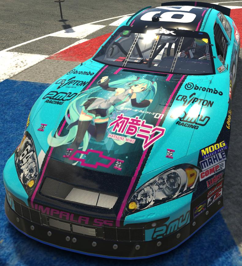 Preview of Goodsmile Racing Hatsune Miku K&N Impala (Teal) by Brandon Dollar