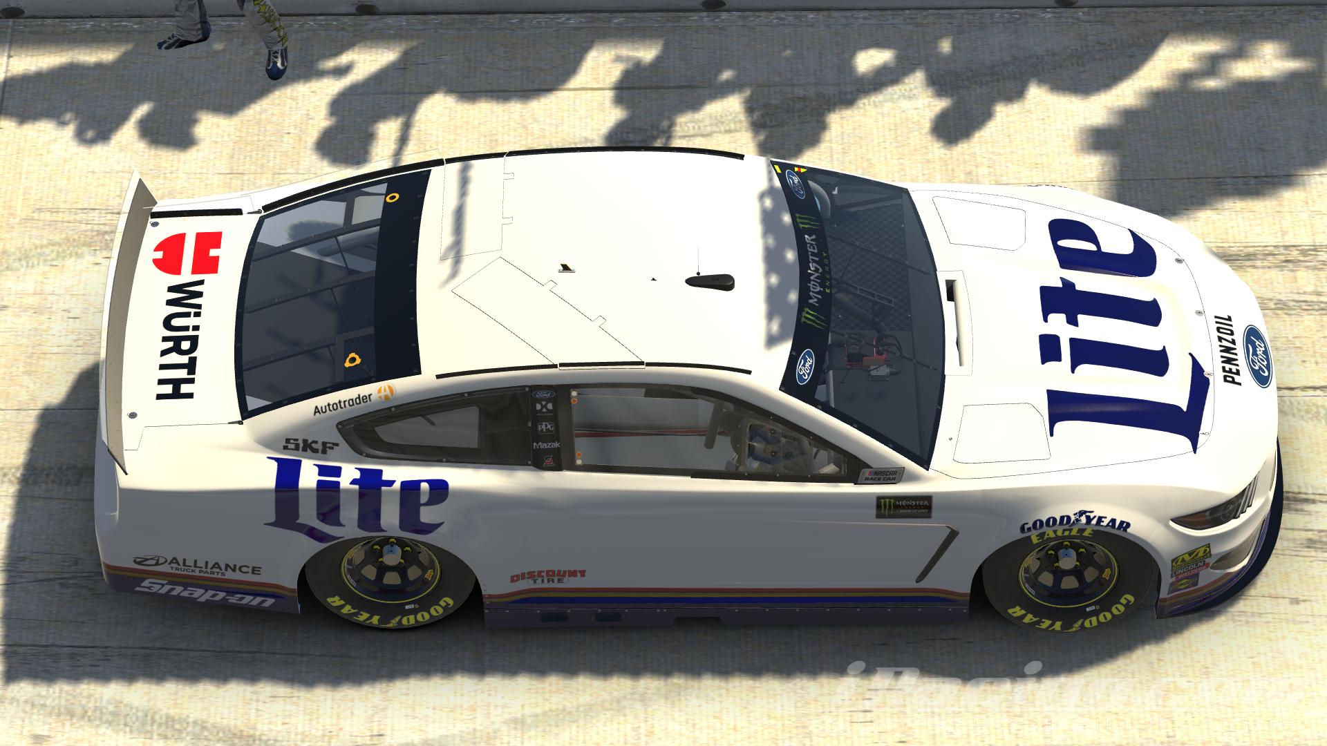 Preview of CUP #2 Brad Keselowski Miller Lite 2019 by Udo Washeim