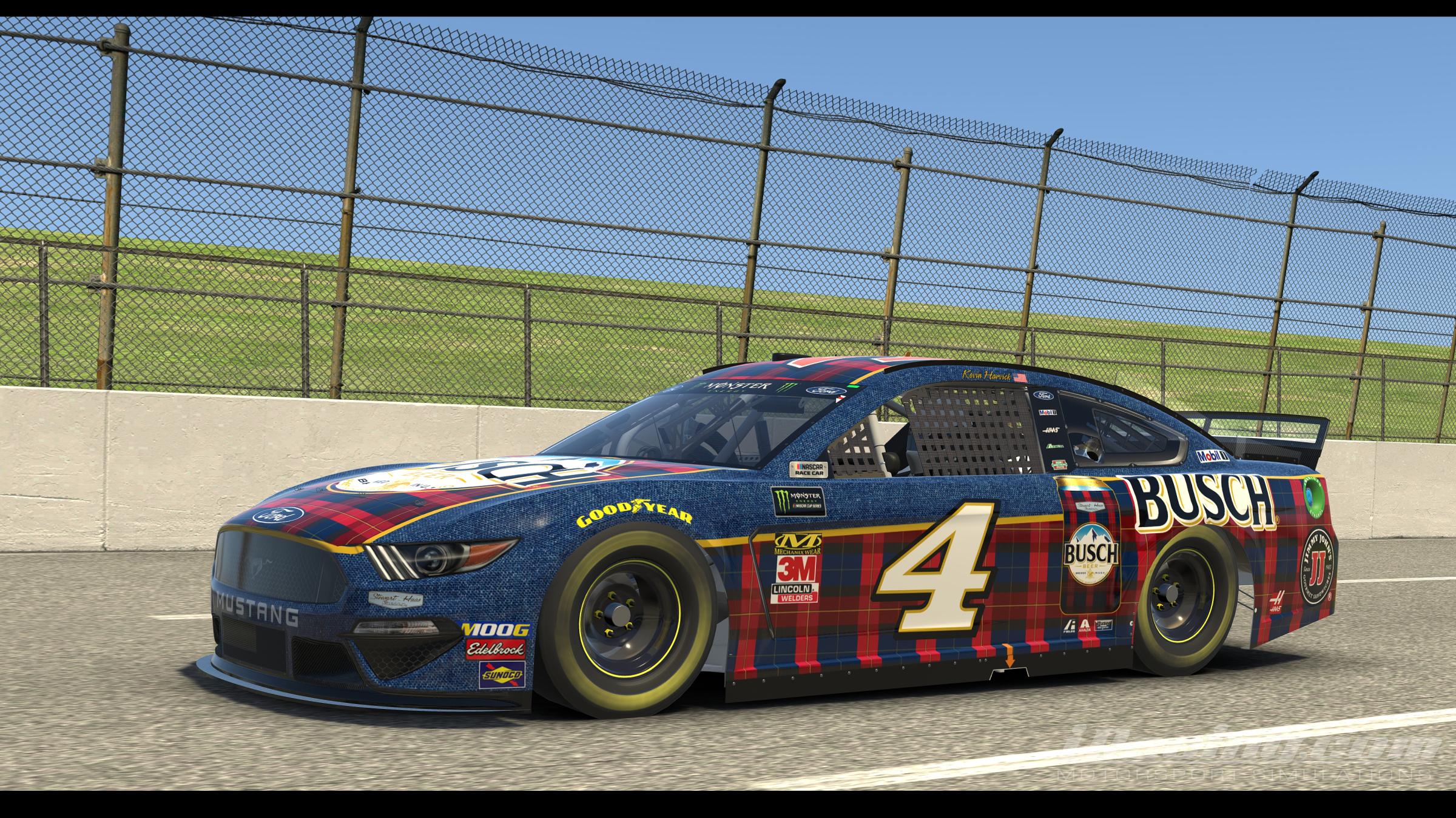 Preview of 2019 Kevin Harvick Busch Flannel by Thomas Sink