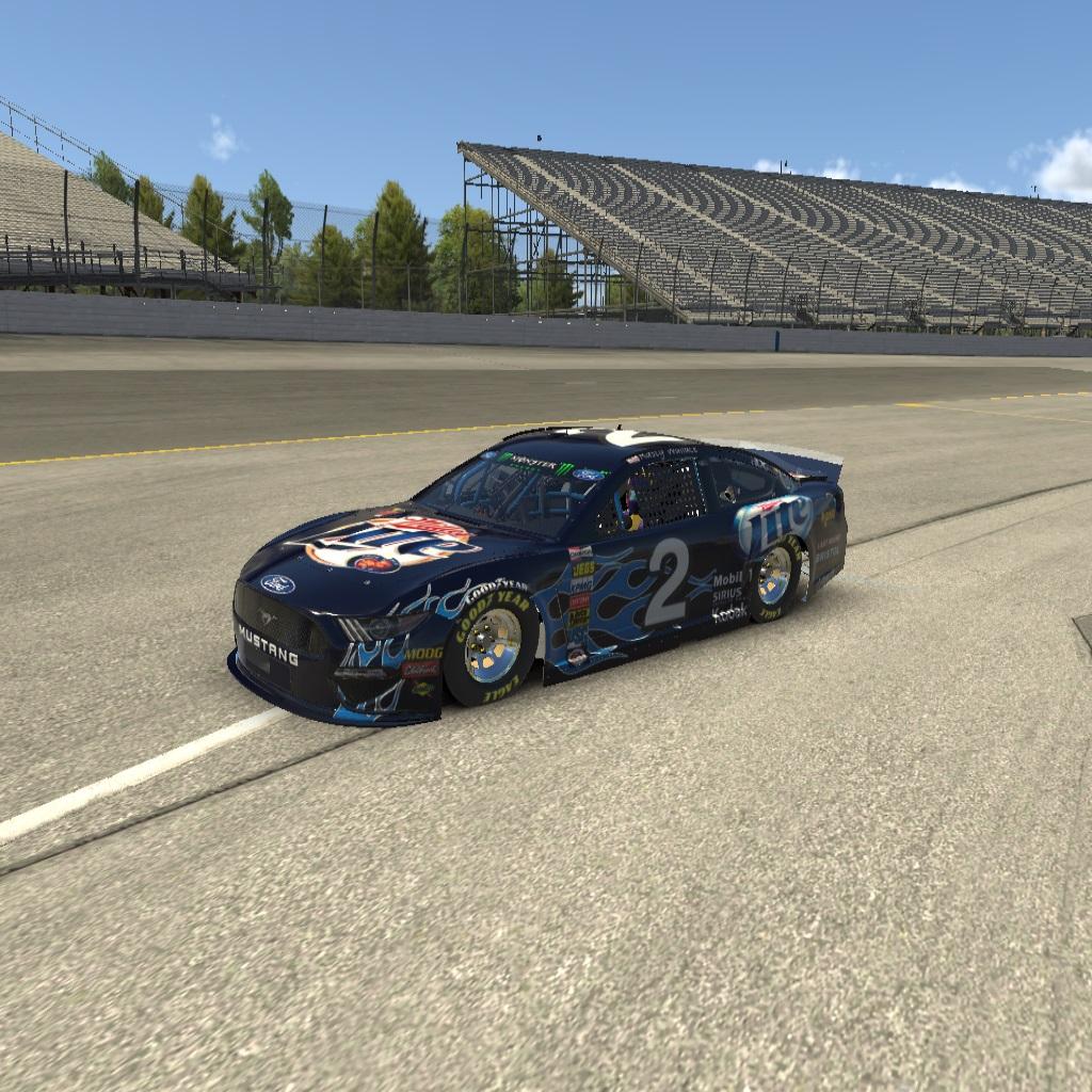 Preview of Rusty Wallace Throwback Monster Energy Mustang by Ron Klym