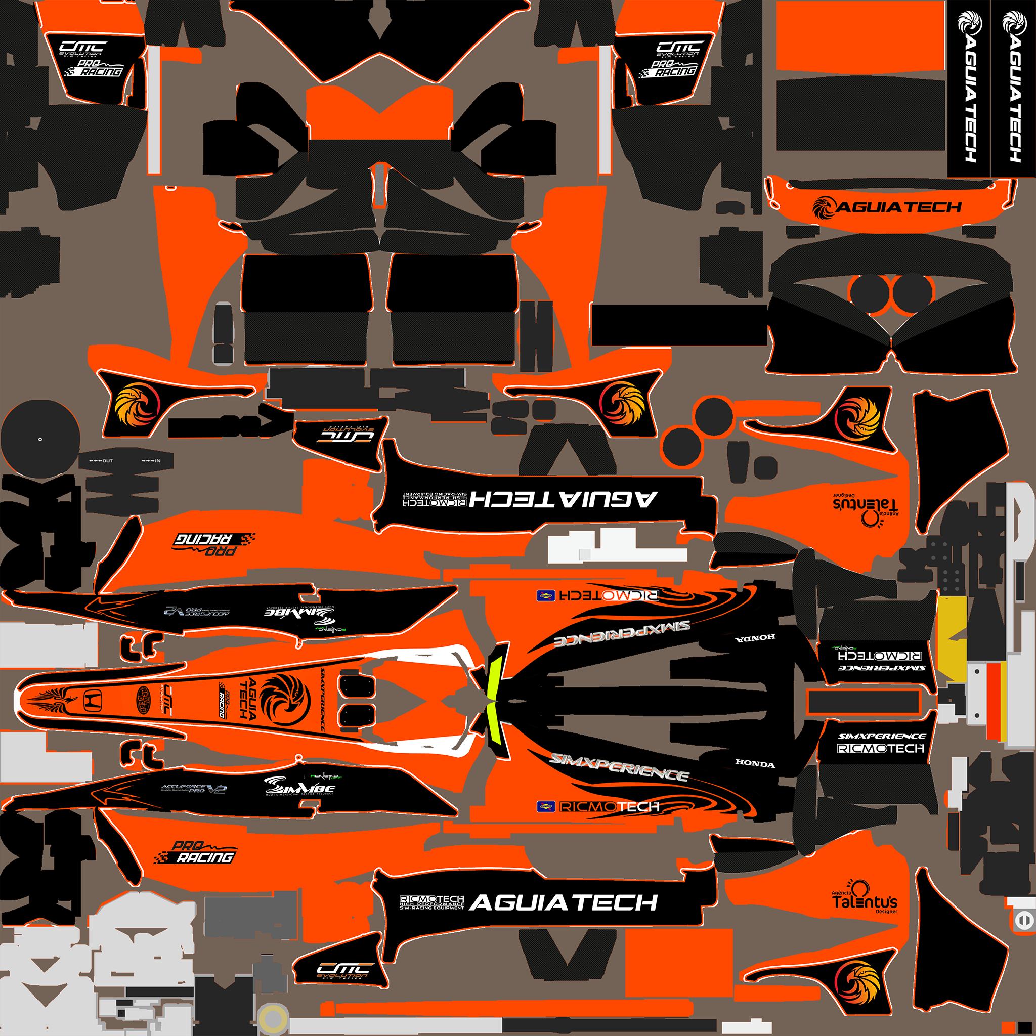 Preview of AguiaTech Indycar Dallara IR18 by Carlos de Aguiar
