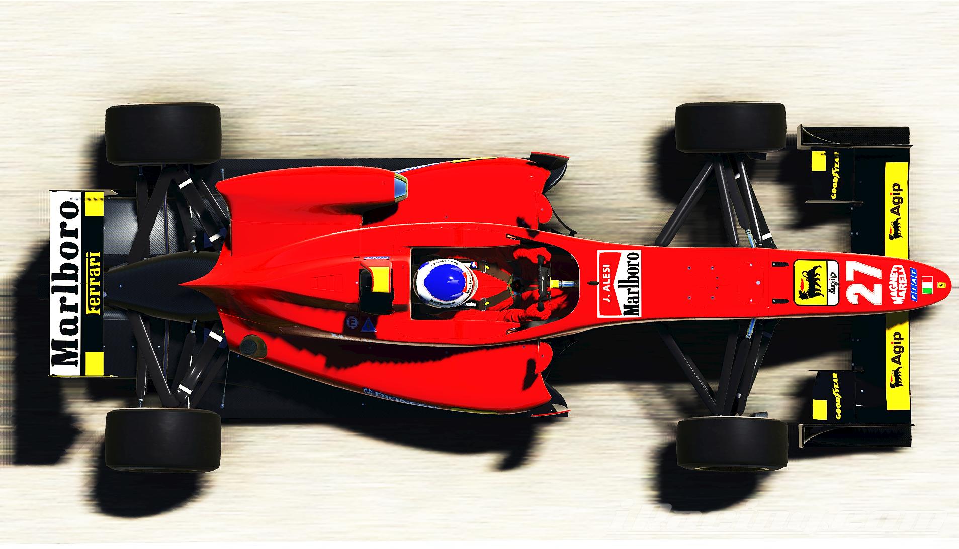 Preview of Dallara 1995 Ferrari 412 T2 J. Alesi by Patrick Ramirez