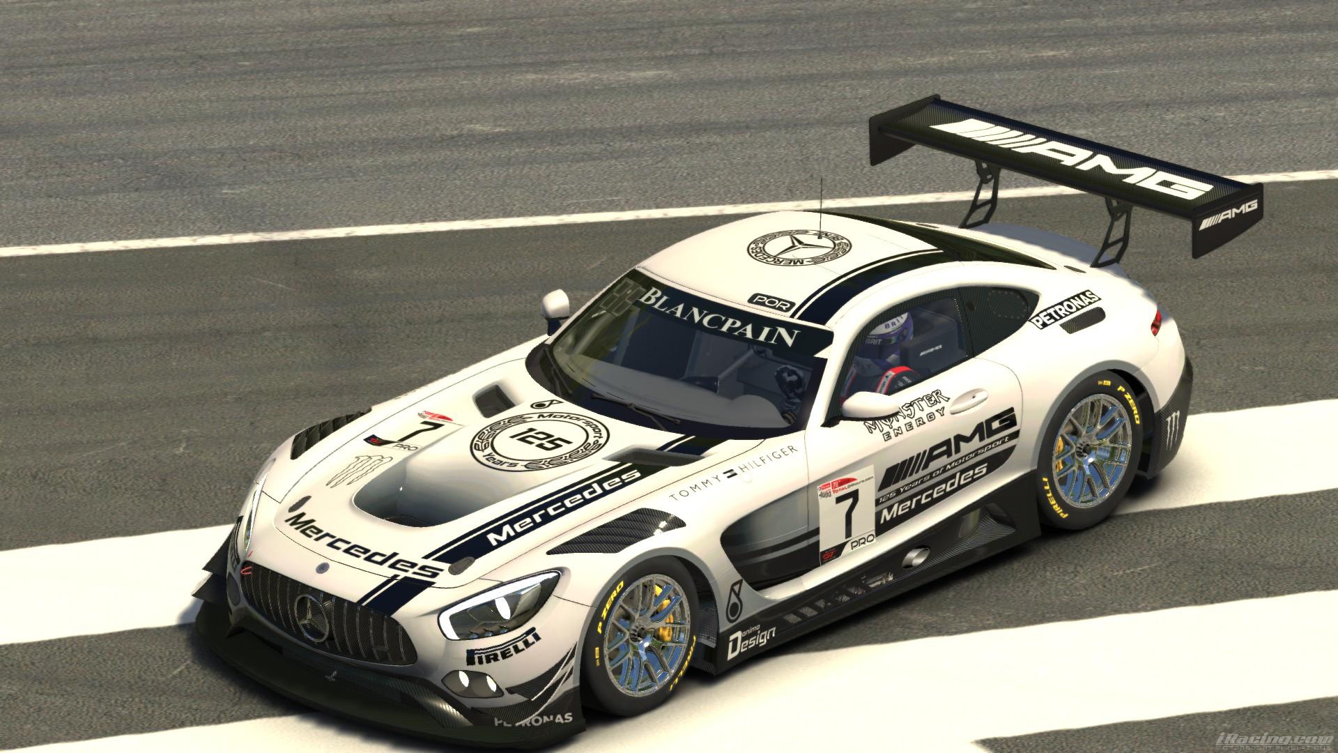 Preview of Mercedes AMG GT3 125 Years by Niclas Domino