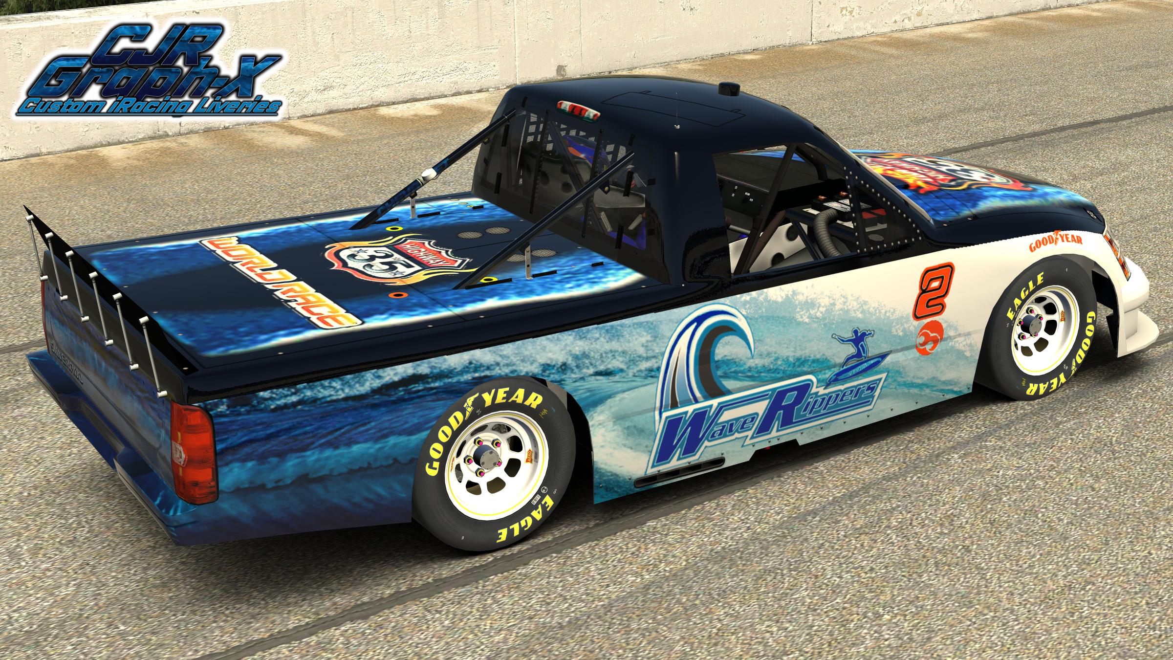 Preview of Wave Rippers Silverado 2013 Custom Number by Corey Rutherford