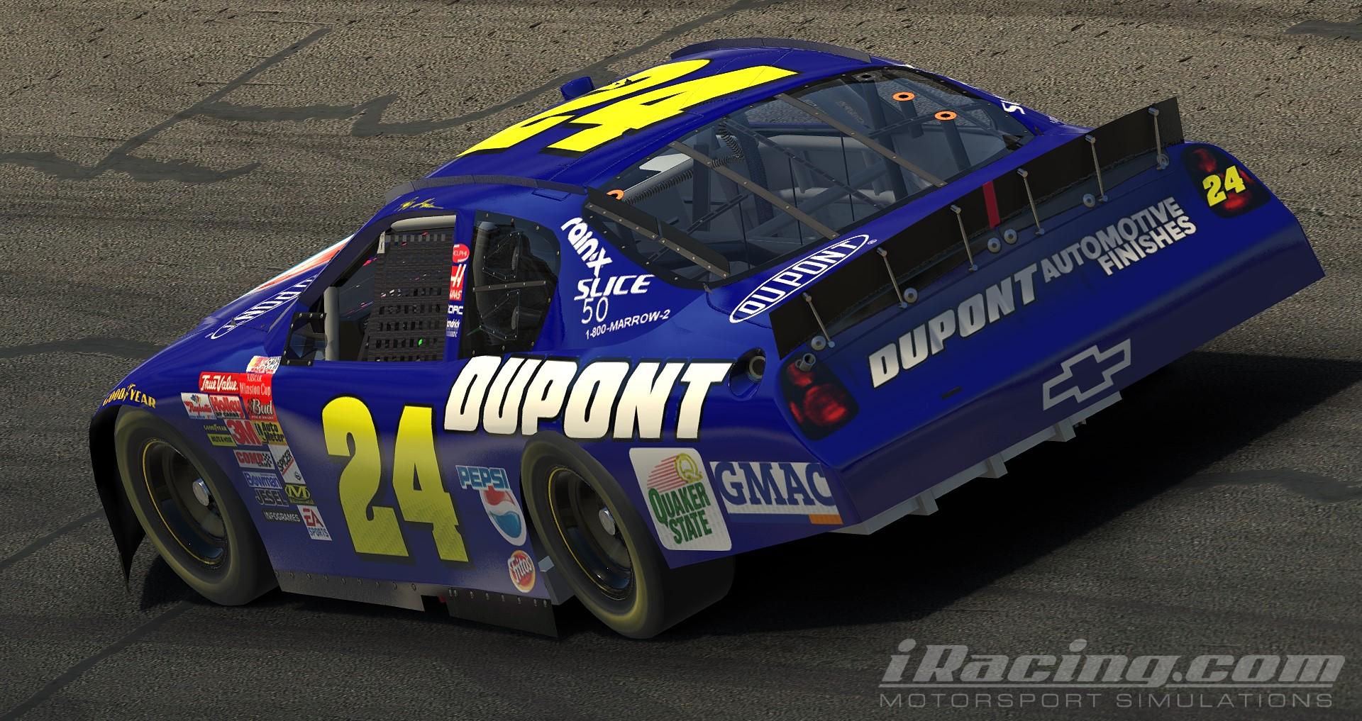 Preview of Jeff Gordon Dupont 2001 EA Sports 500 Chevy Monte Carlo by Nicholas Doucette
