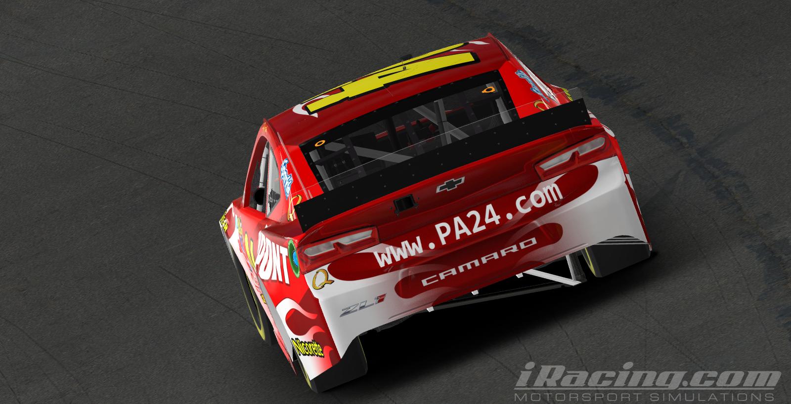 Preview of Jeff Gordon Pepsi 2007 Fictional Red Camaro by Aly Osman