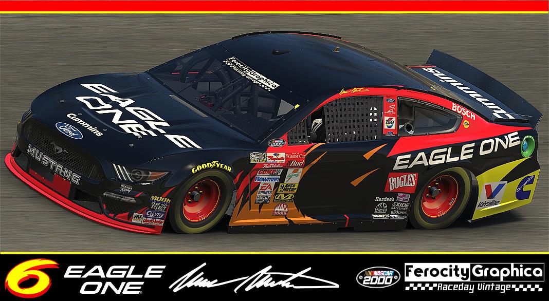 Preview of 2000 #6 Mark Martin Eagle One (V1) Ford Winston Cup NO Numbers by Scott Mitton