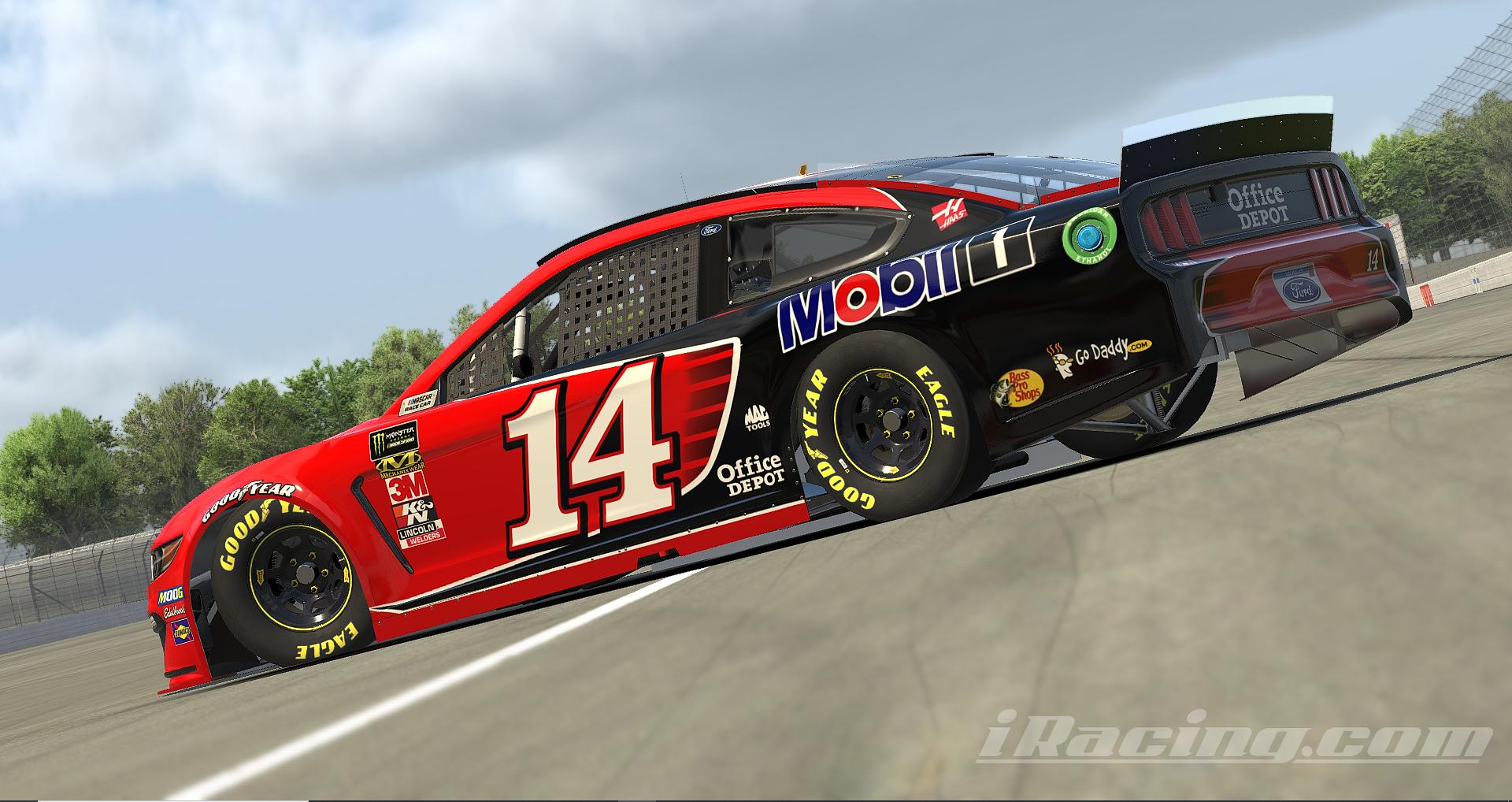 Preview of Office Depot/Mobil 1 Ford Mustang by Tanner Tallarico