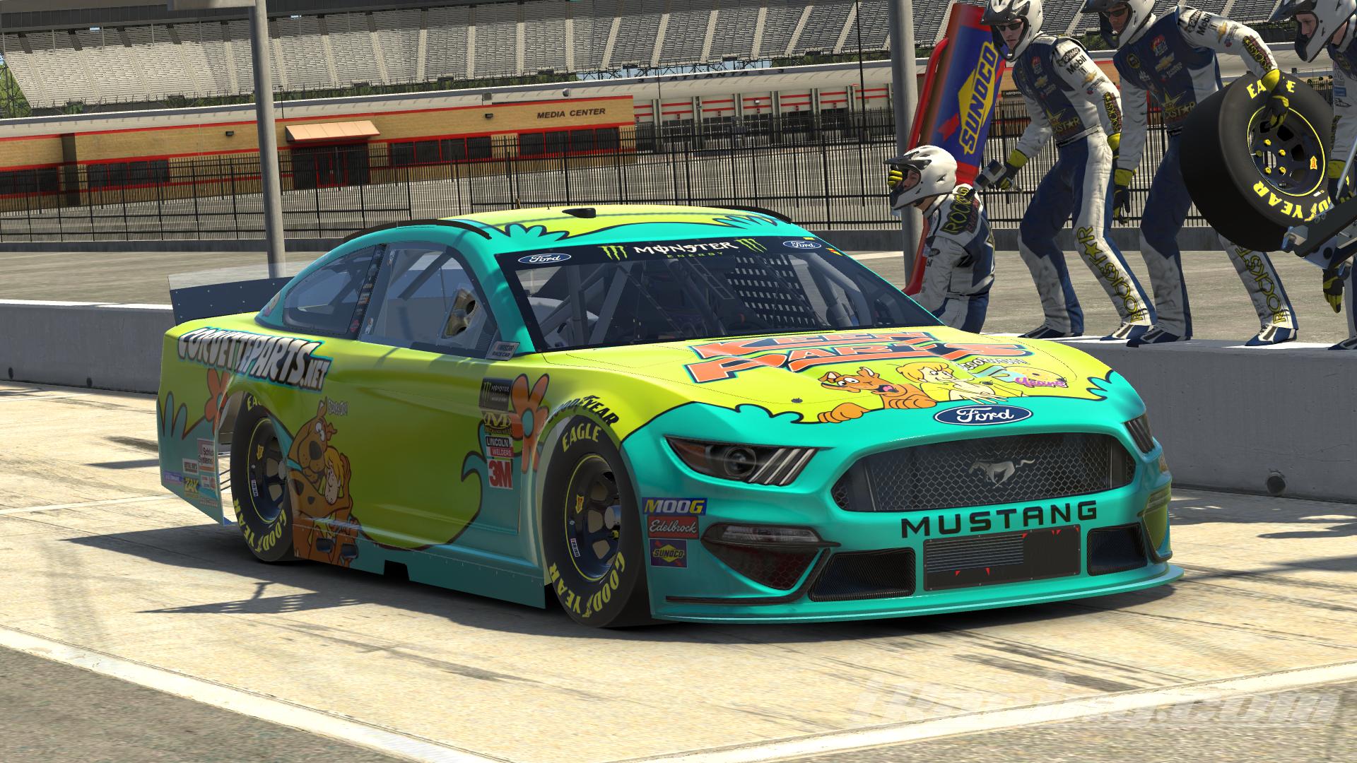 Preview of CUP #32 Corey Lajoie Scooby Doo Corvette Parts Keen Parts 2019 (No Number) by Udo Washeim