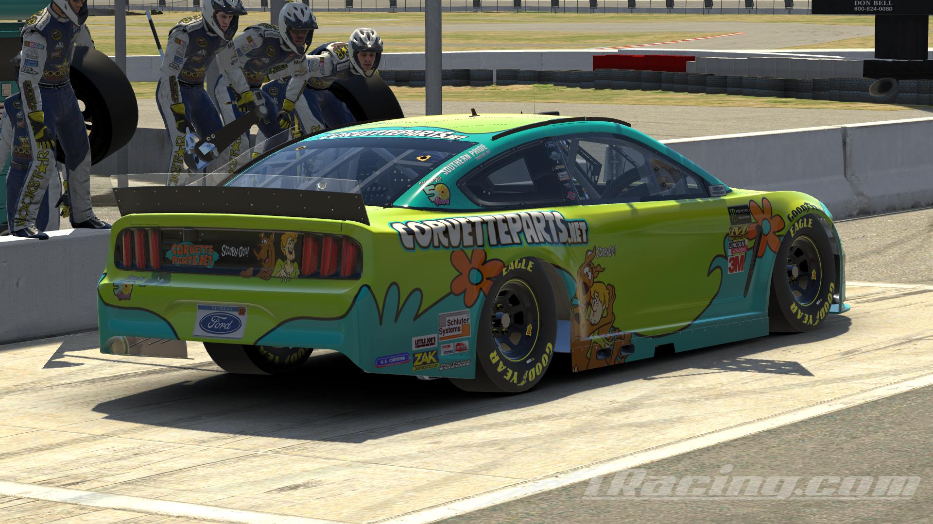 Preview of CUP #32 Corey Lajoie Scooby Doo Corvette Parts Keen Parts 2019 (No Number) by Udo Washeim