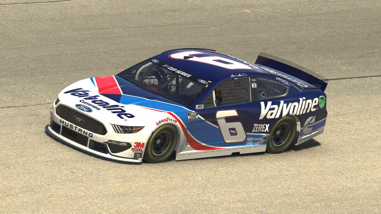 1995 Mark Martin Valvoline Brickyard 400 by Michael DiPasquale
