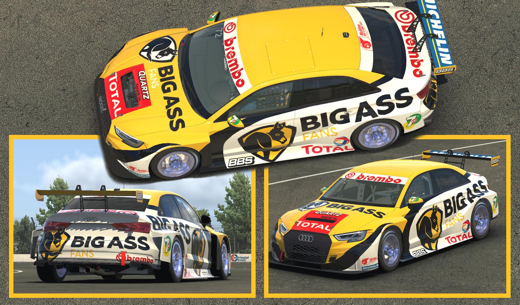 Preview of Audi TCR Big Ass by Clyde Coman